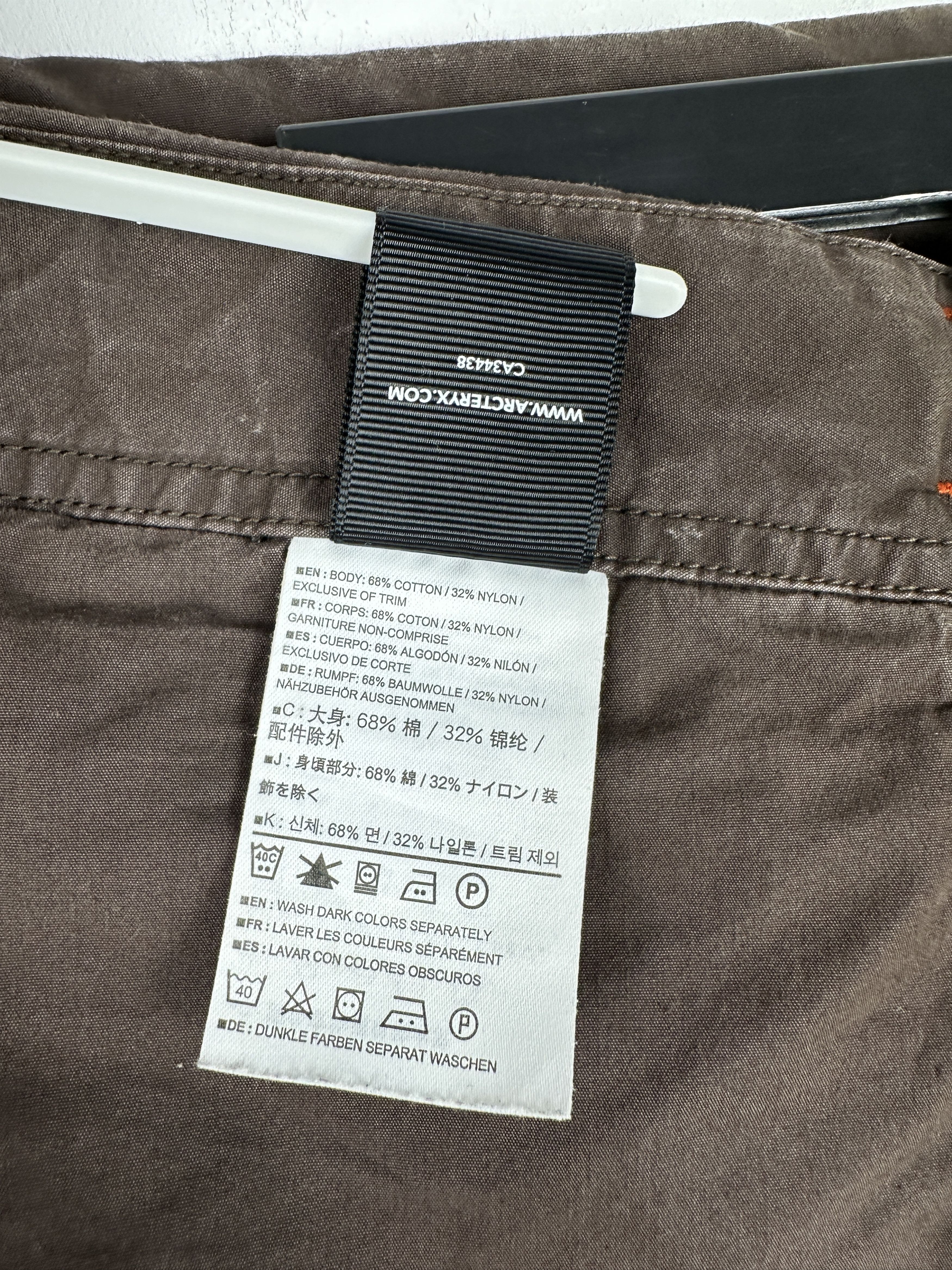 Arc'teryx Arcteryx Logo Brown Shorts With Belt Size US 36 / EU 52 - 7 Thumbnail