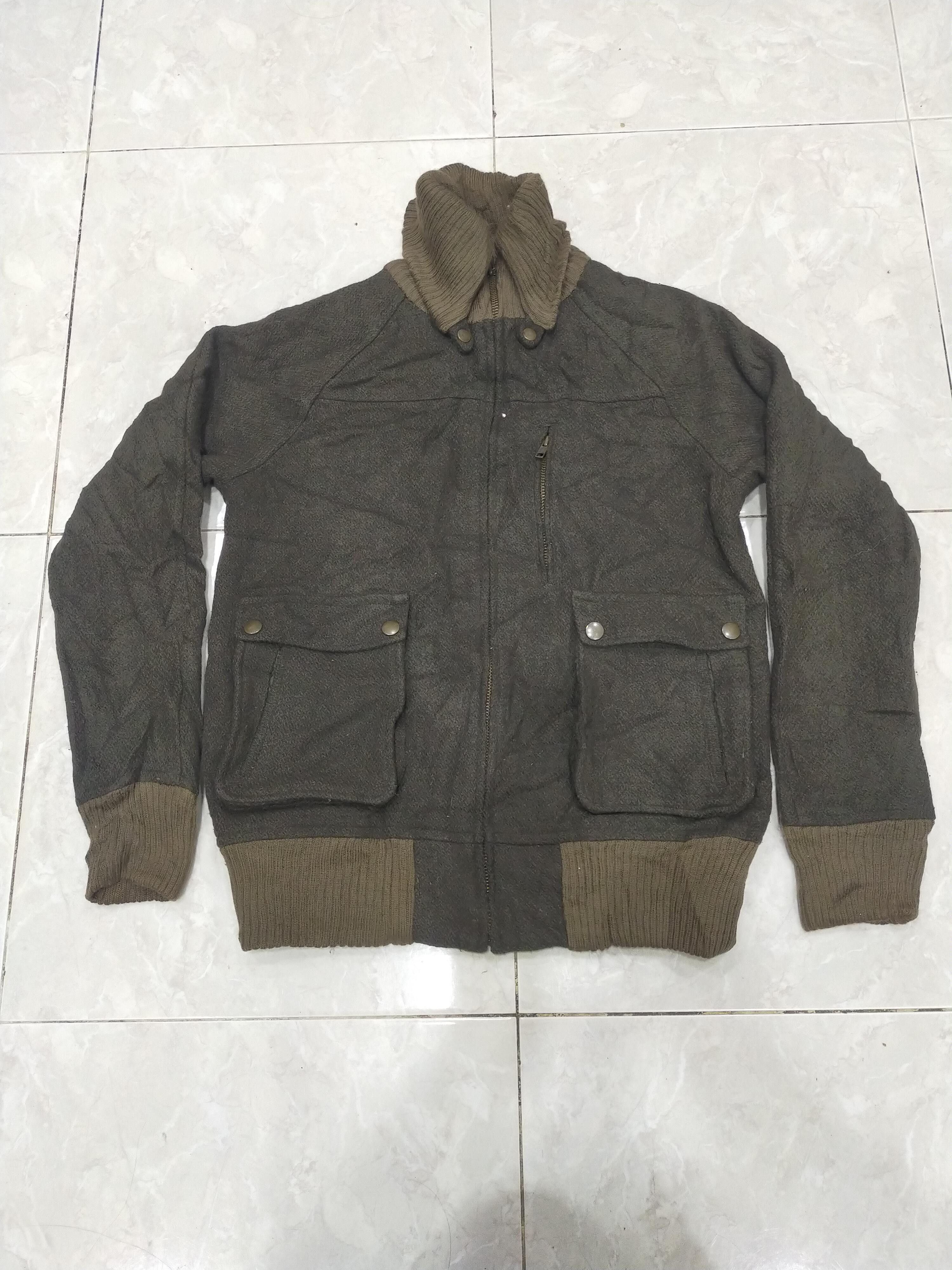 Blue Japanase Brand Wool Jacket