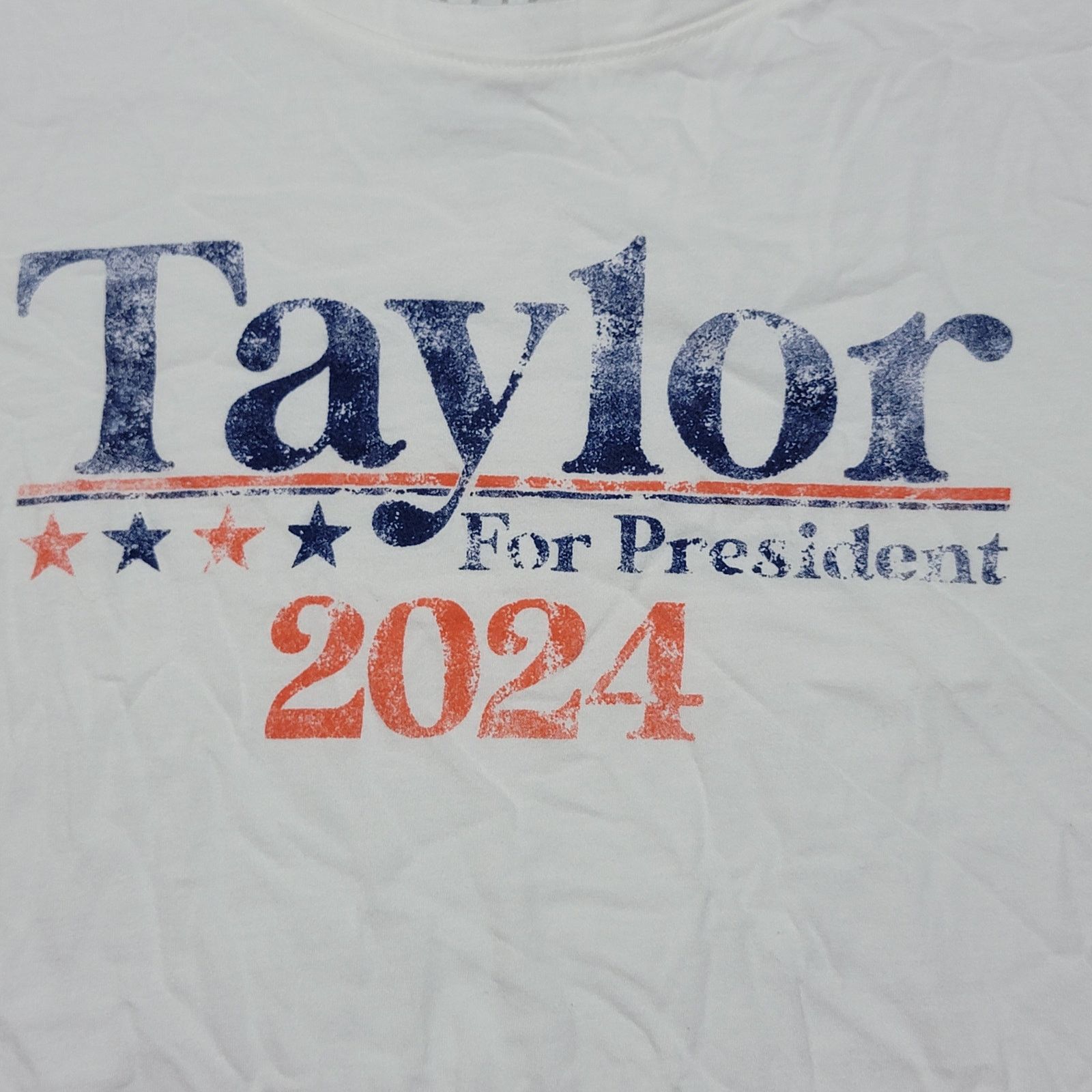 Other Taylor For President 2024 Crop Distressed Tee - Adult SMall Size S / US 4 / IT 40 - 3 Thumbnail