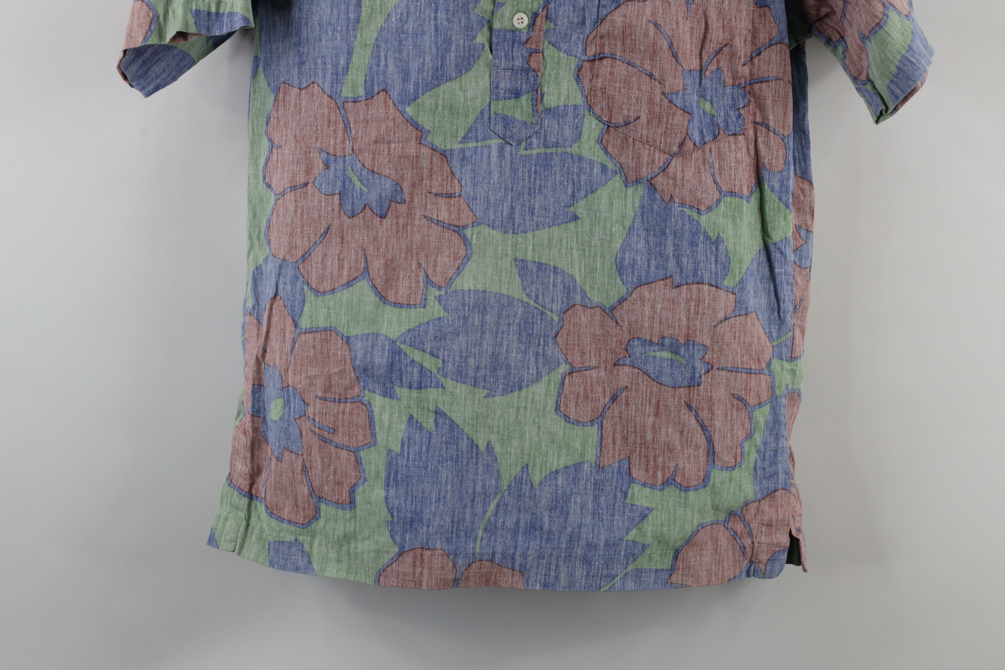 Reyn Spooner × Vintage Vintage 90s Reyn Spooner Print Flower Button Down Polo USA Size US S / EU 44-46 / 1 - 3 Thumbnail