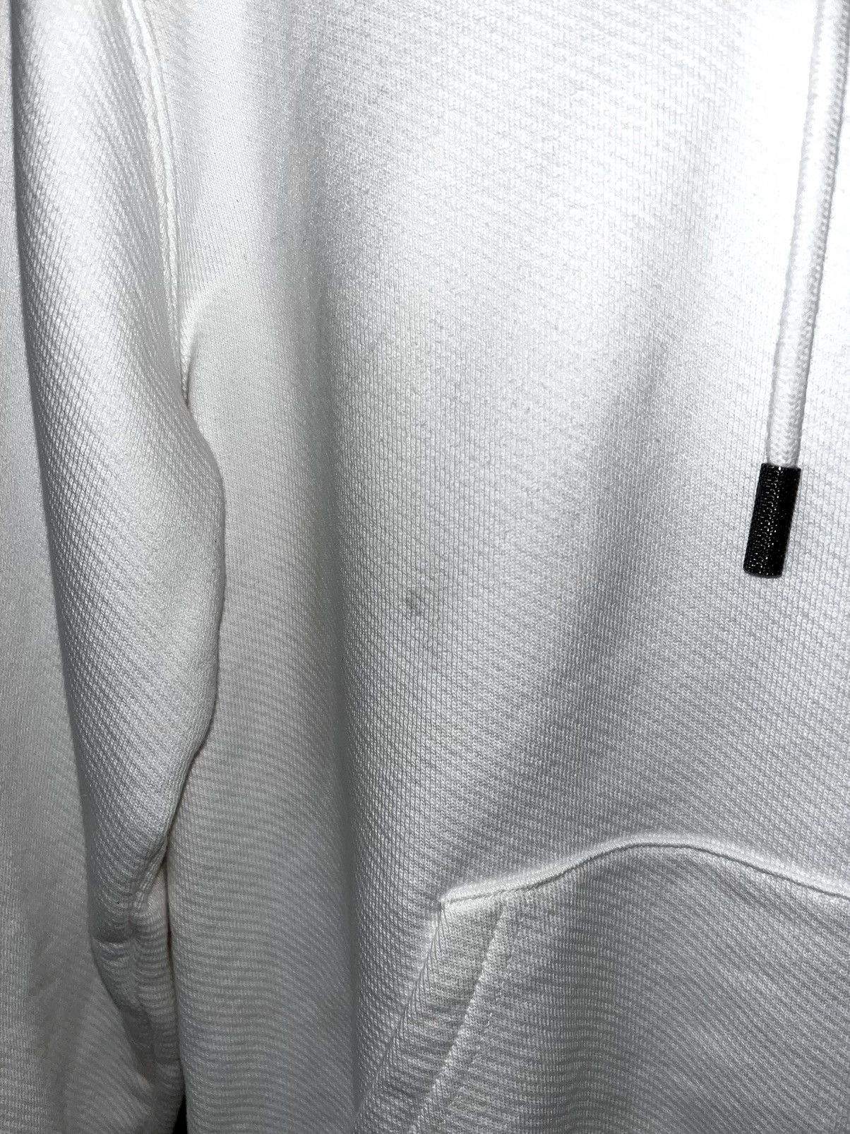 Off-White OFF-WHITE 2019 White Tropical Leaves Arrow Hoodie Size XXS / US 00 / IT 34 - 6 Thumbnail