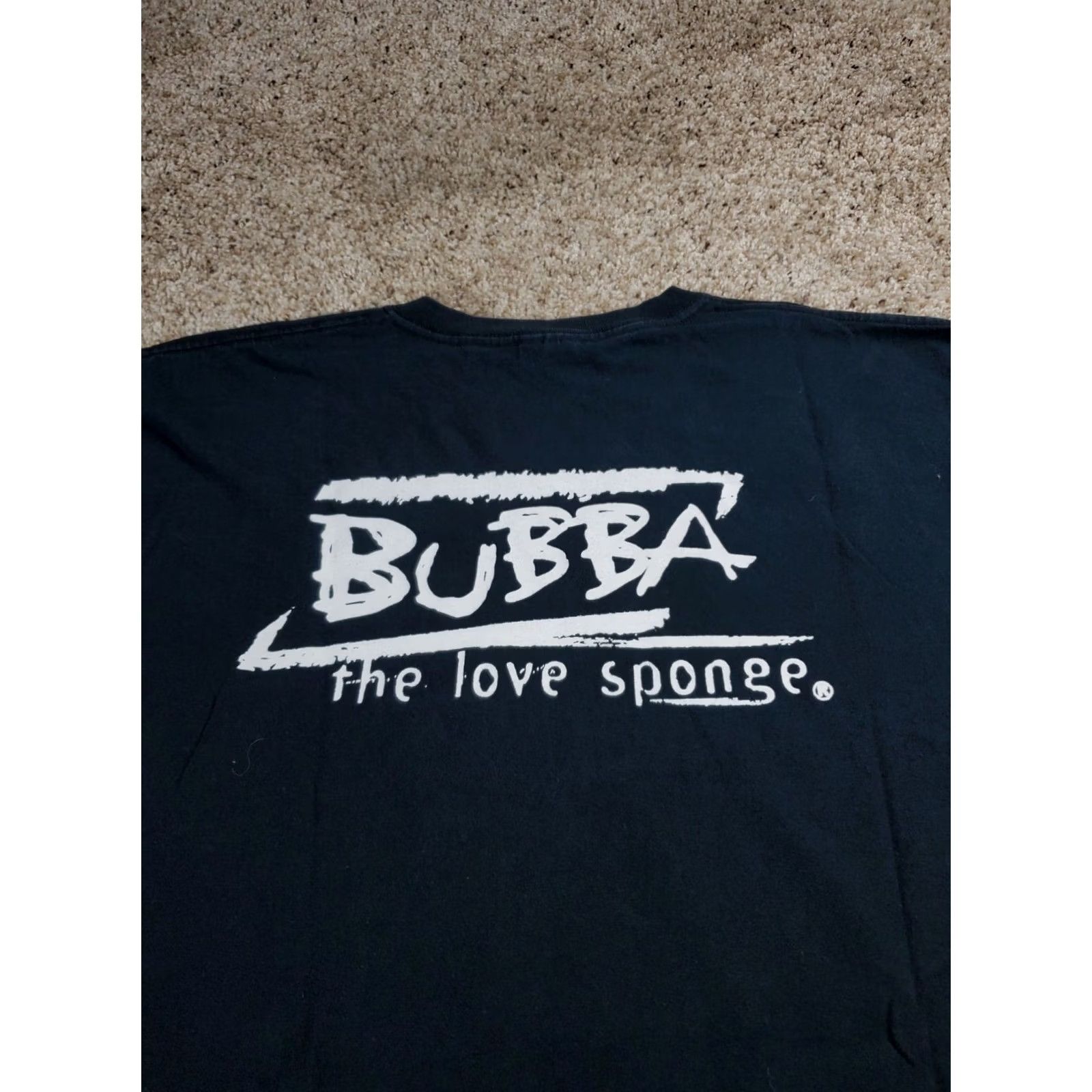 Gildan VINTAGE Bubba The Love Sponge McGillicutty T-Shirt XL Men Black Short Sleeve Crew Neck Logo Gildan 90s Concert Fans Mens Size US XL / EU 56 / 4 - 6 Thumbnail