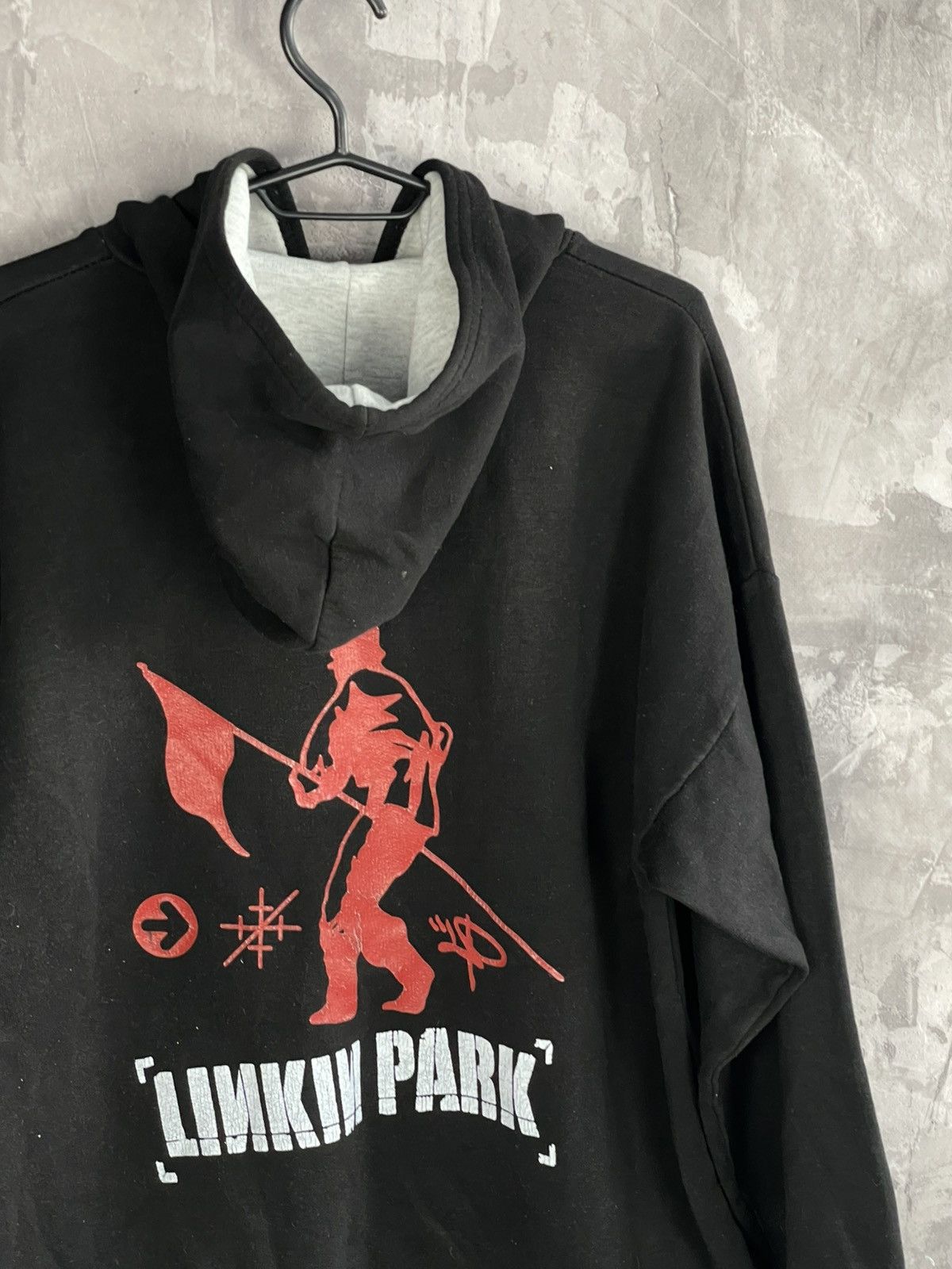 Band Tees × Vintage Vintage Y2K Linkin Park Grunge Hoodie Size US M / EU 48-50 / 2 - 8 Thumbnail