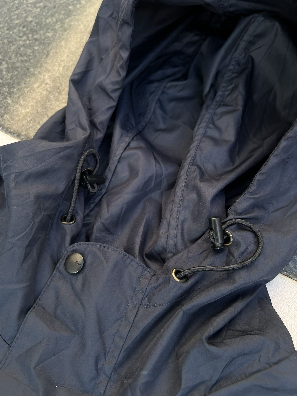 Nike 90s Nike Swoosh Vintage Y2K Hooded Windbreaker Retro Jacket Size US L / EU 52-54 / 3 - 6 Thumbnail