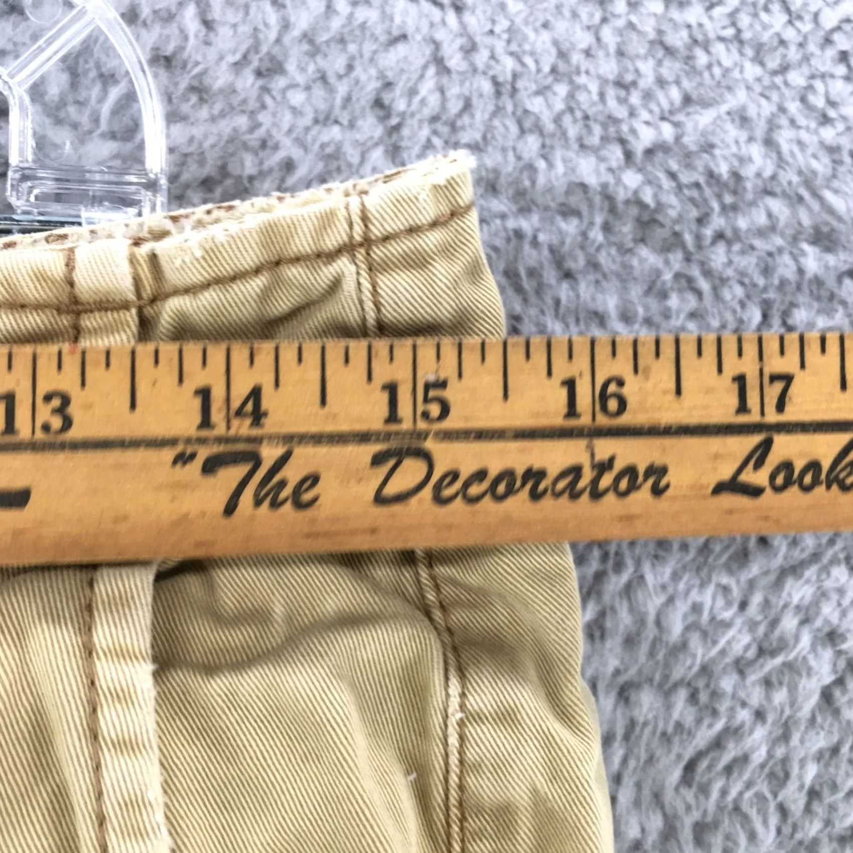 American Eagle Outfitters American Eagle Outfitters Bermuda Shorts Mens 30 Beige Cotton Slash Pocket Casual Shorts Regular Beige Mens 30 Bermuda Cotton Slash Pocket Size US 30 / EU 46 - 5 Thumbnail