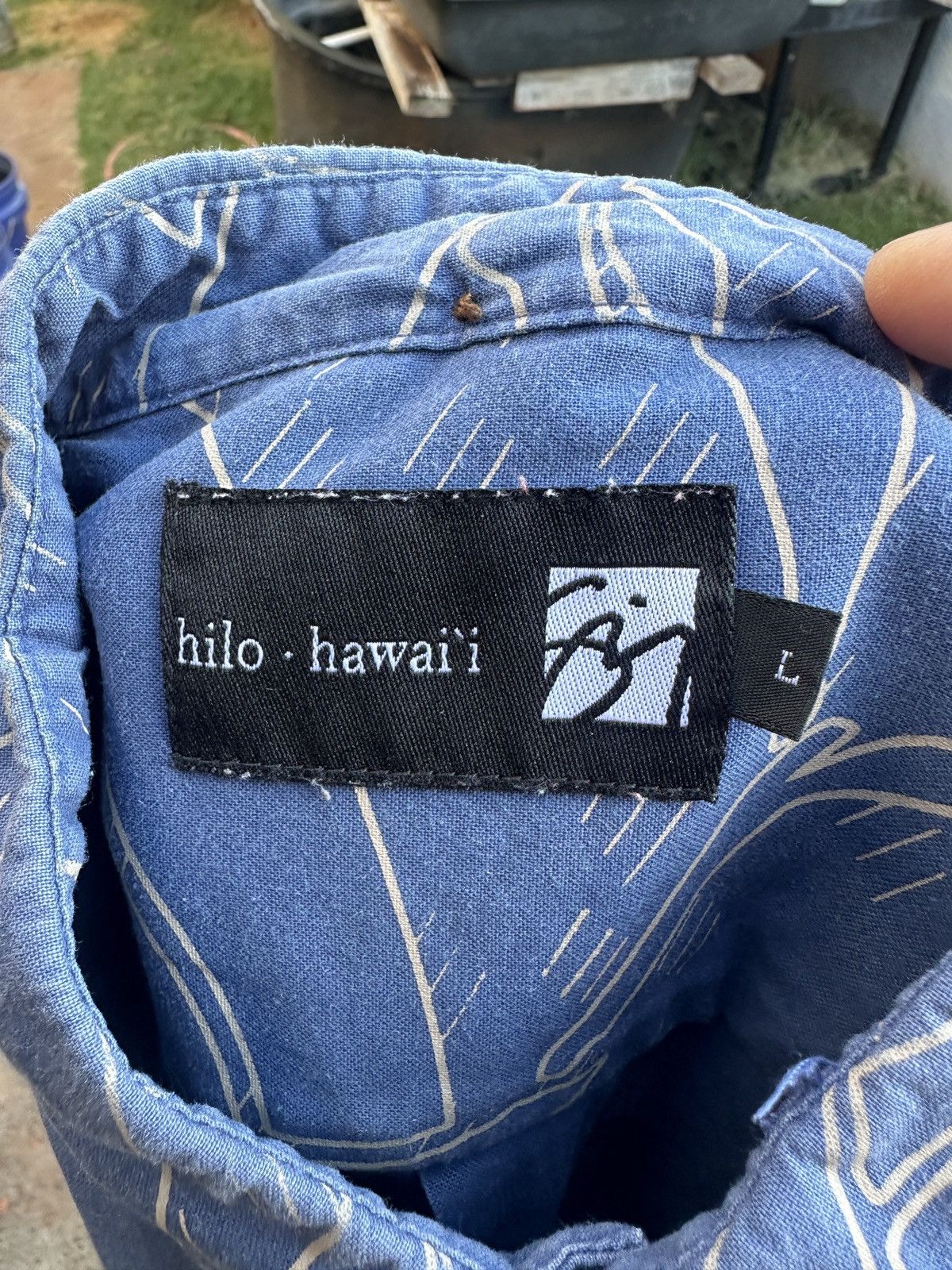 Other PreOwned Sig Zane Blue Hawaiian Shirt 3/4 Button Men's Large Size US L / EU 52-54 / 3 - 4 Thumbnail