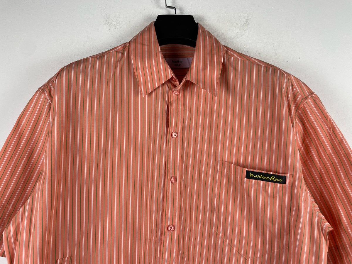 Martine Rose Martine Rose Striped Short-Sleeves Shirt Size US XS / EU 42 / 0 - 7 Thumbnail
