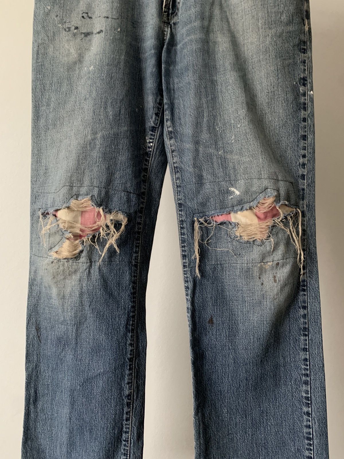 Polo Ralph Lauren Thrashed Vintage Polo Ralph Lauren Pants Distressed Grunge Size US 34 / EU 50 - 4 Thumbnail