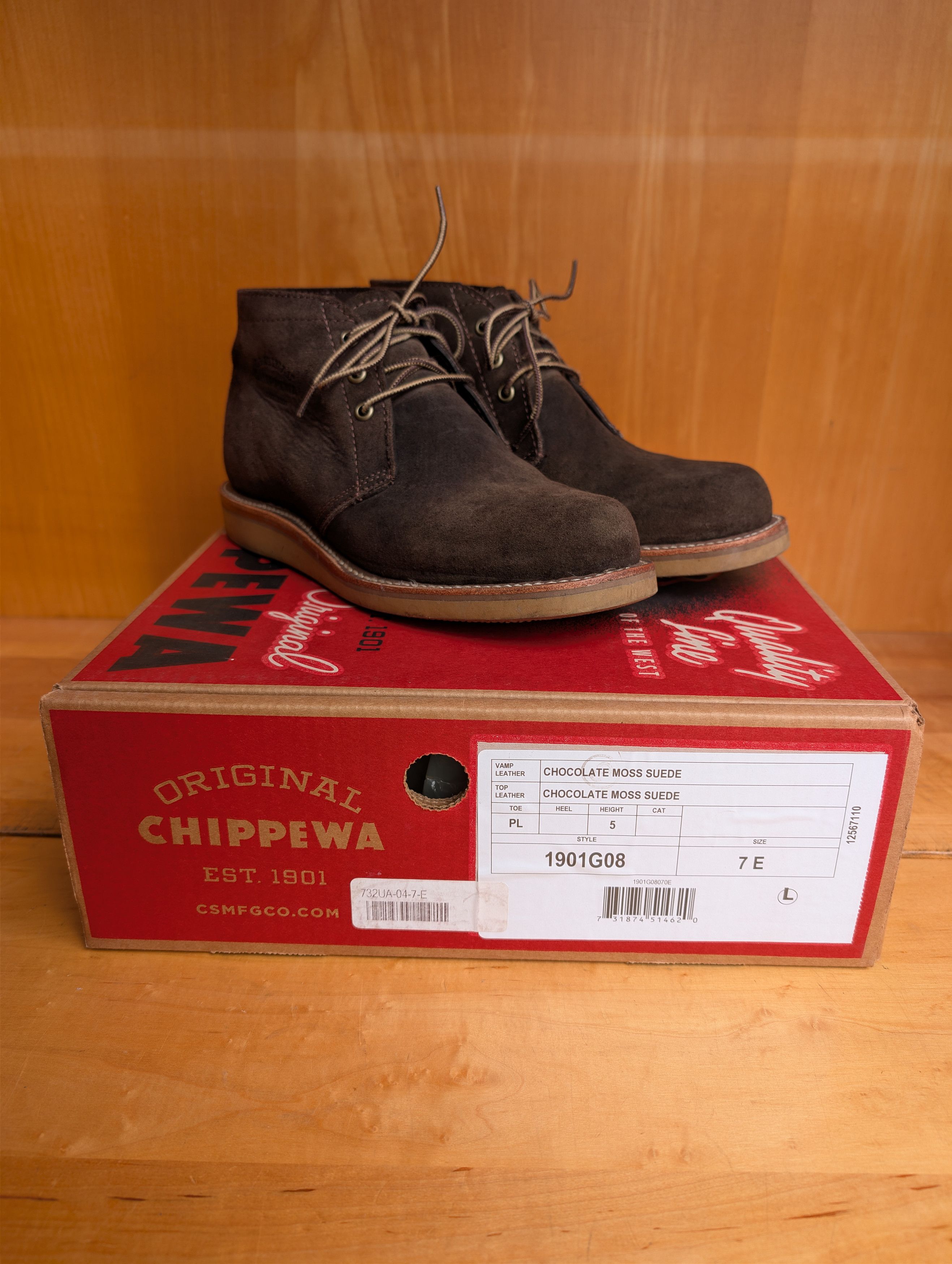 Chippewa Chippewa Chukka 7E Size US 7 / EU 40 - 2 Thumbnail