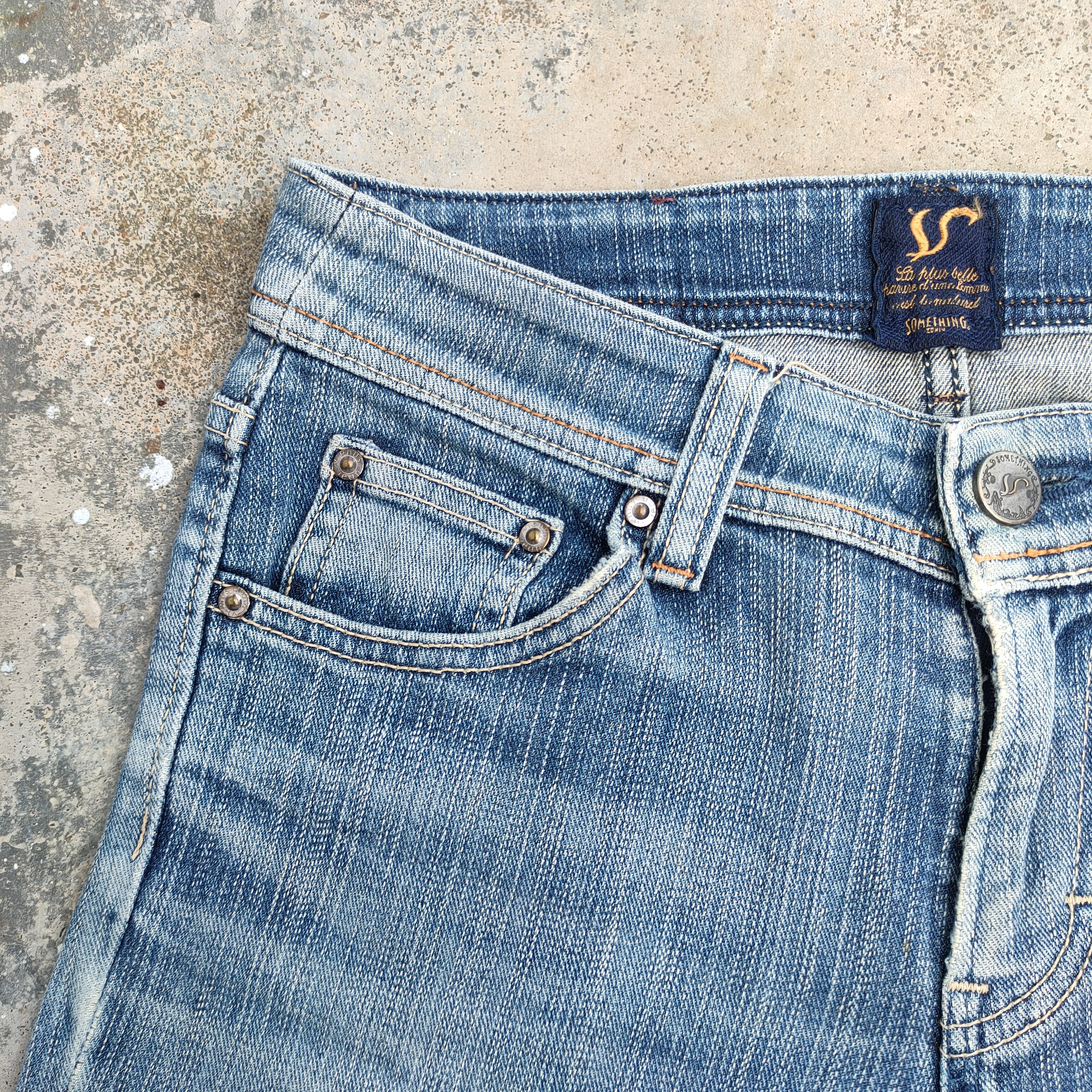 Japanese Brand × Jean FLARE VINTAGE JAPANESE BOOTCUT RIPPED JEANS DENIM PANTS Size US 28 / EU 44 - 6 Thumbnail