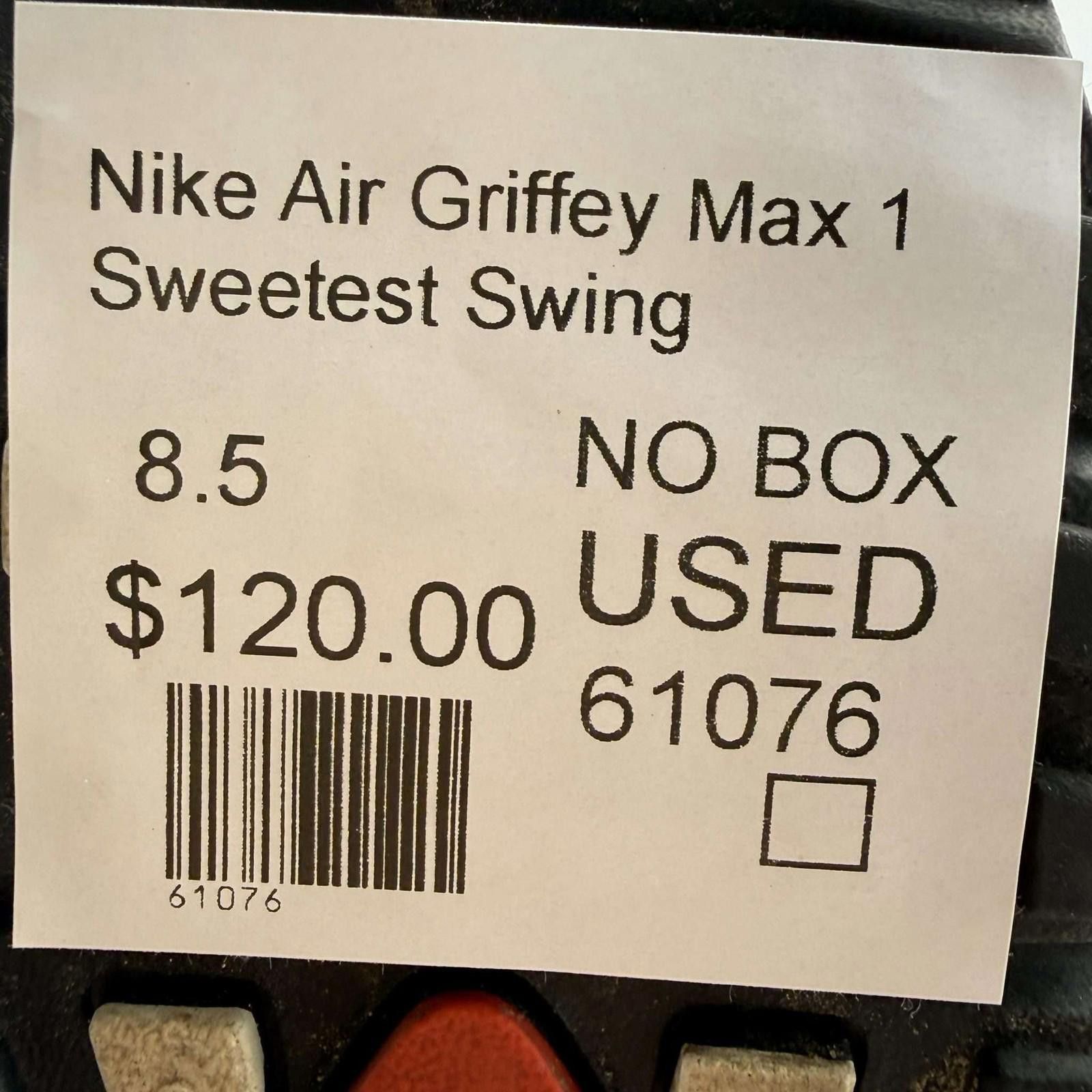 Nike Nike Air Griffey Max 1 Sweetest Swing Size US 8.5 / EU 41-42 - 8 Thumbnail