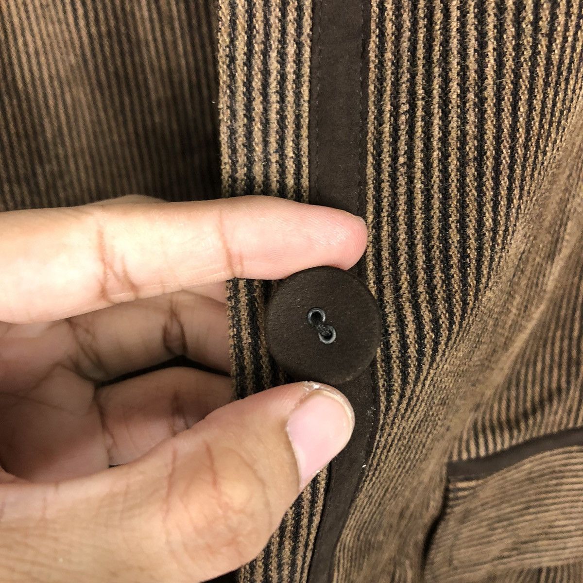 Hiroko Koshino Homme 📌Corduroy Chore Work Jacket Button Hiroko Koshino Size US M / EU 48-50 / 2 - 17 Thumbnail