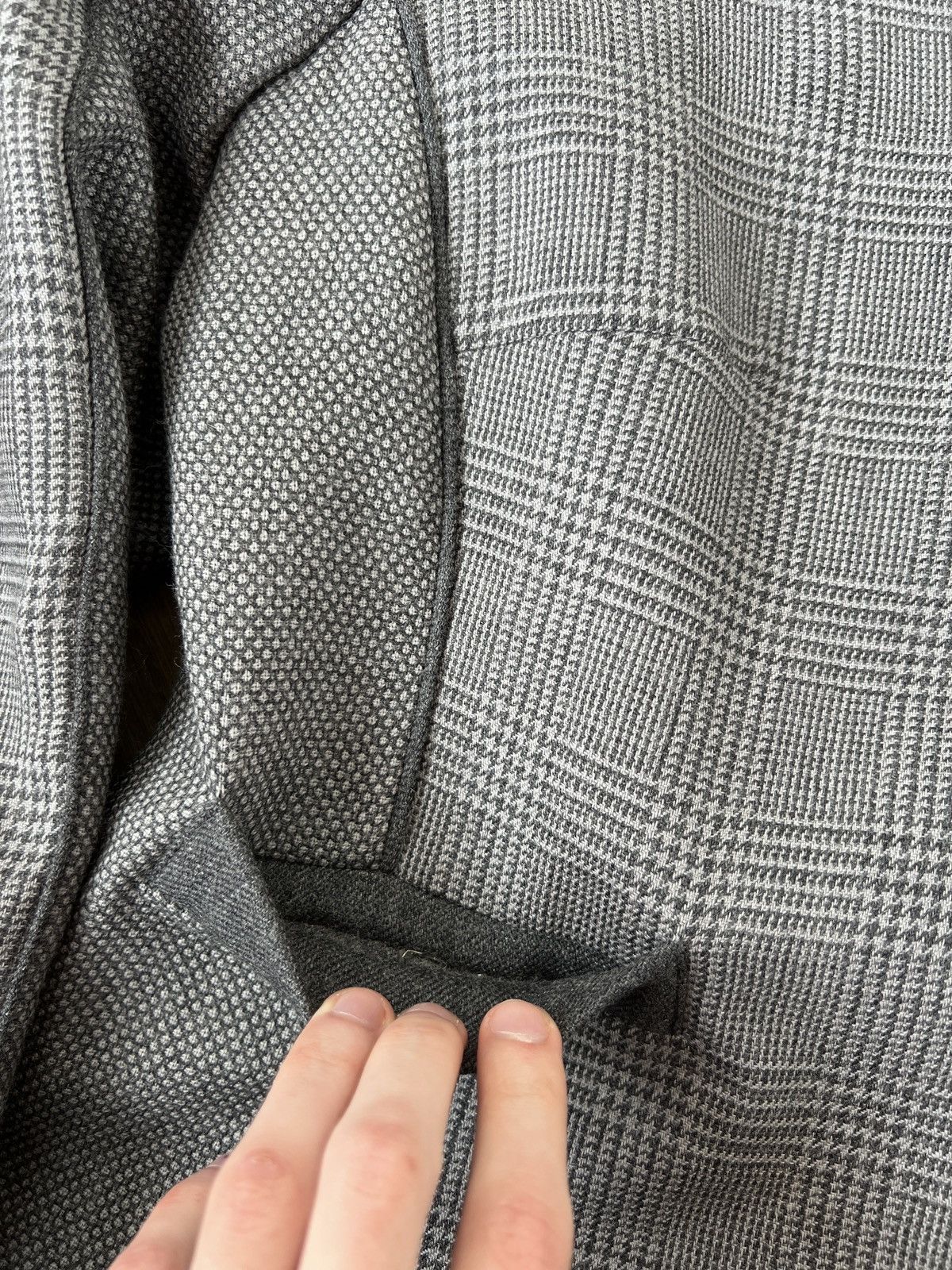 Other Vintage Weill Paris Women’s Checkered Wool Blend Jacket Size M / US 6-8 / IT 42-44 - 9 Thumbnail