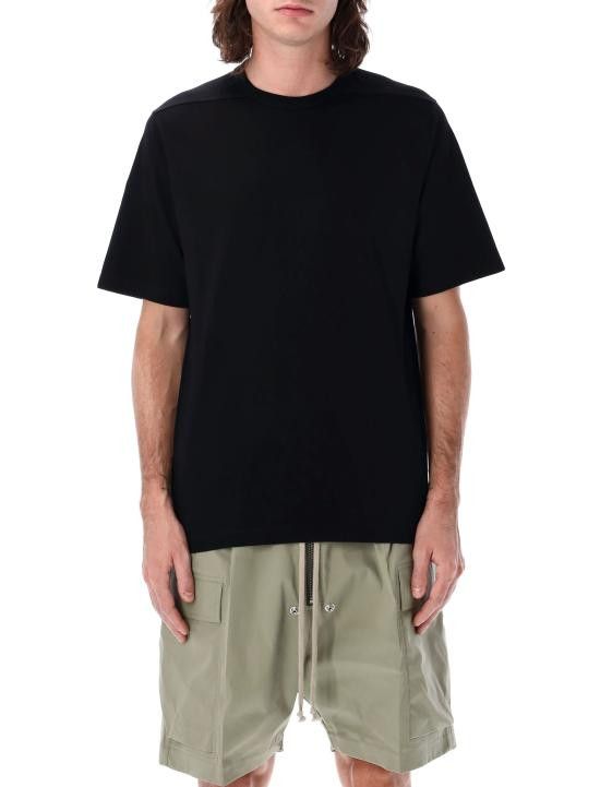 RICK OWENS Men T-Shirts RU01E5232JA 09 BLACK Short Sleeve T