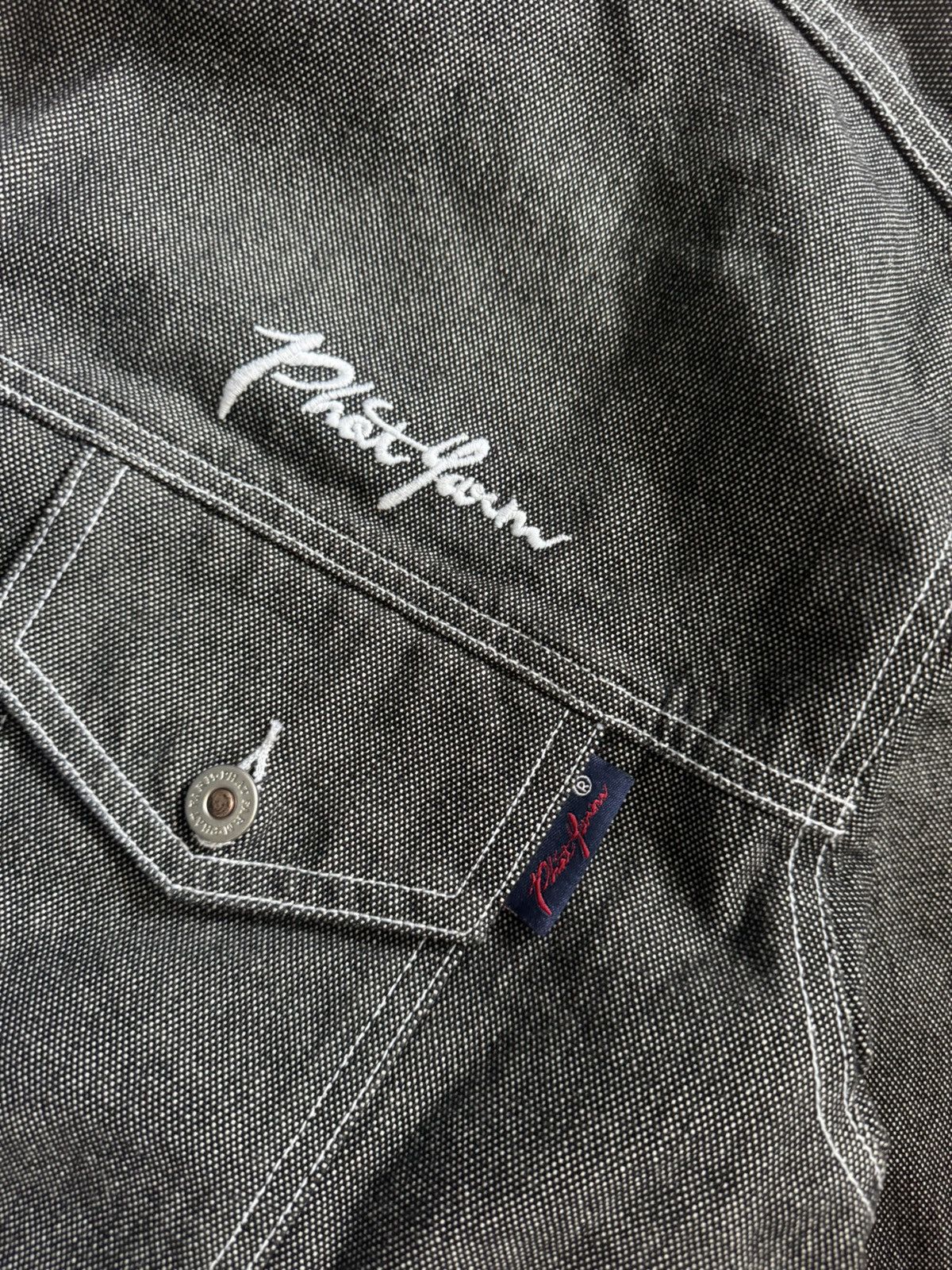 Phat Farm Vintage Phat Farm Denim Work Jacket Size US L / EU 52-54 / 3 - 2 Thumbnail