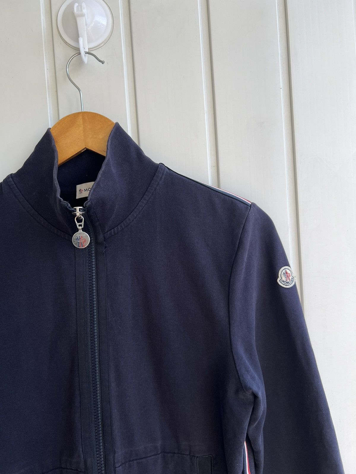 Moncler Moncler zip sweater logo hoodie sweatshirt Size US S / EU 44-46 / 1 - 4 Thumbnail