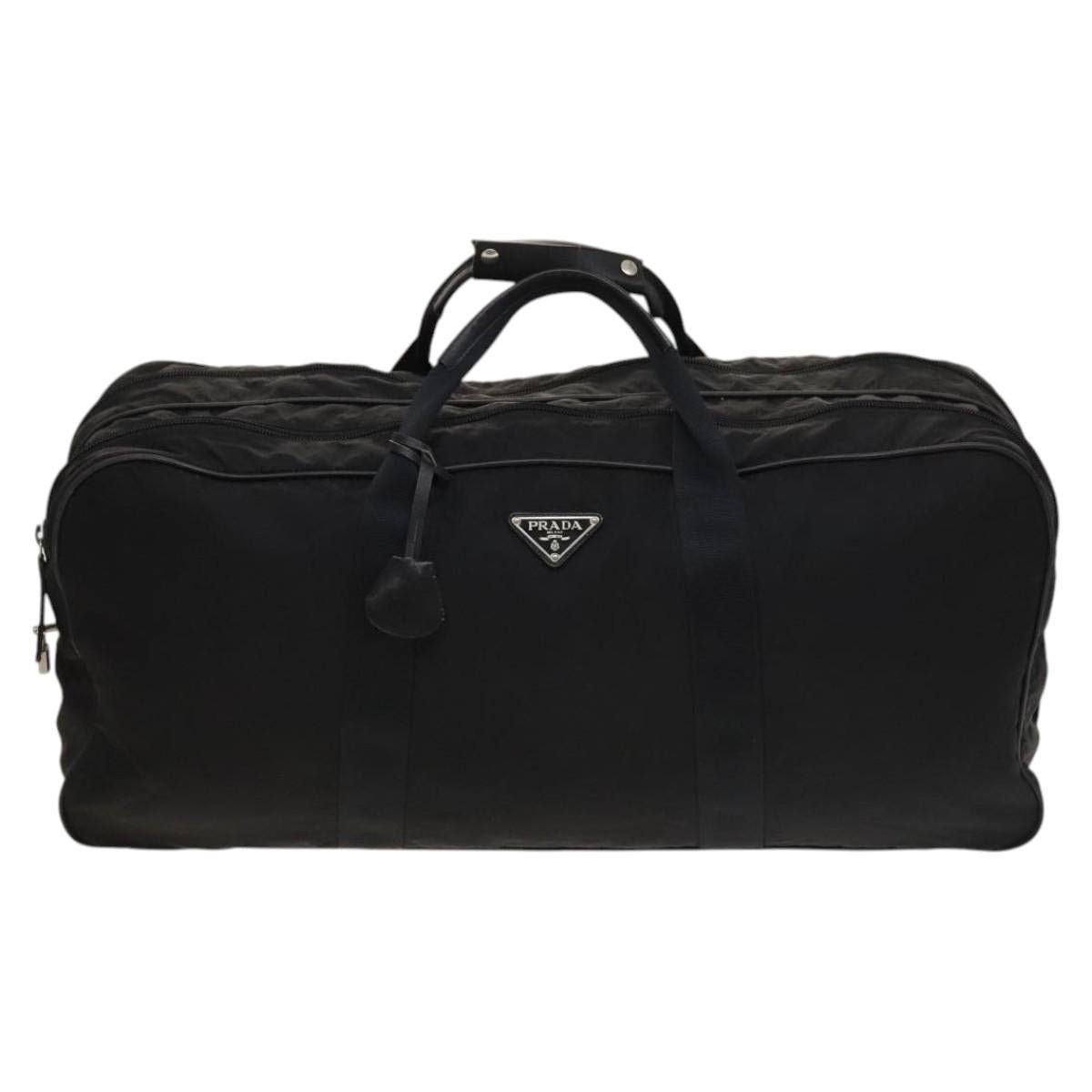 Prada PRADA Boston Bag Nylon Black Size ONE SIZE - 2 Thumbnail