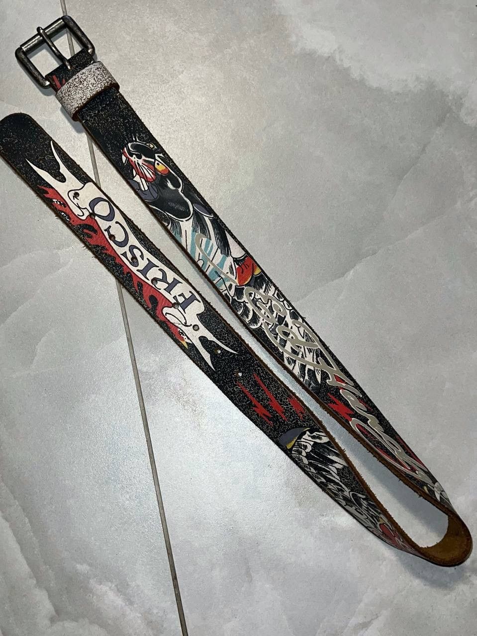 Christian Audigier Vintage Ed Hardy Belt Size ONE SIZE - 1 Thumbnail