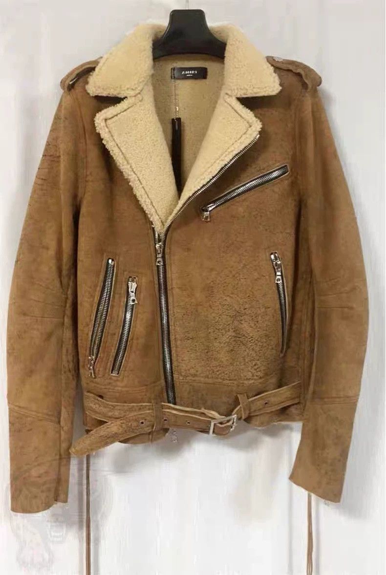 Amiri Amiri horse leather biker jacket Size US L / EU 52-54 / 3 - 1 Thumbnail