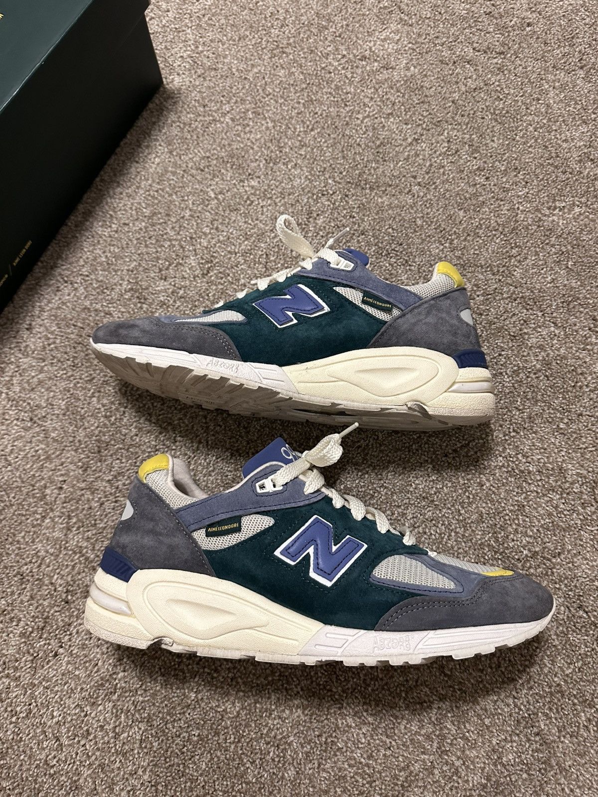 Aime Leon Dore × New Balance ALD New Balance 990v2 Size US 9 / EU 42 - 3 Thumbnail