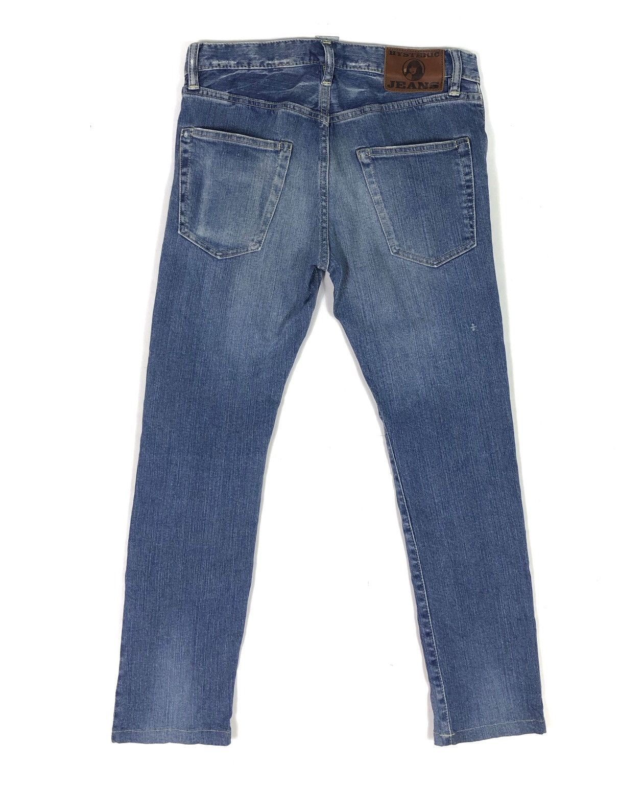 Hysteric Glamour RARE🔥VINTAGE HYSTERIC JEANS PRINTED SMALL SKINNY FIT Size 30" / US 8 / IT 44 - 2 Thumbnail
