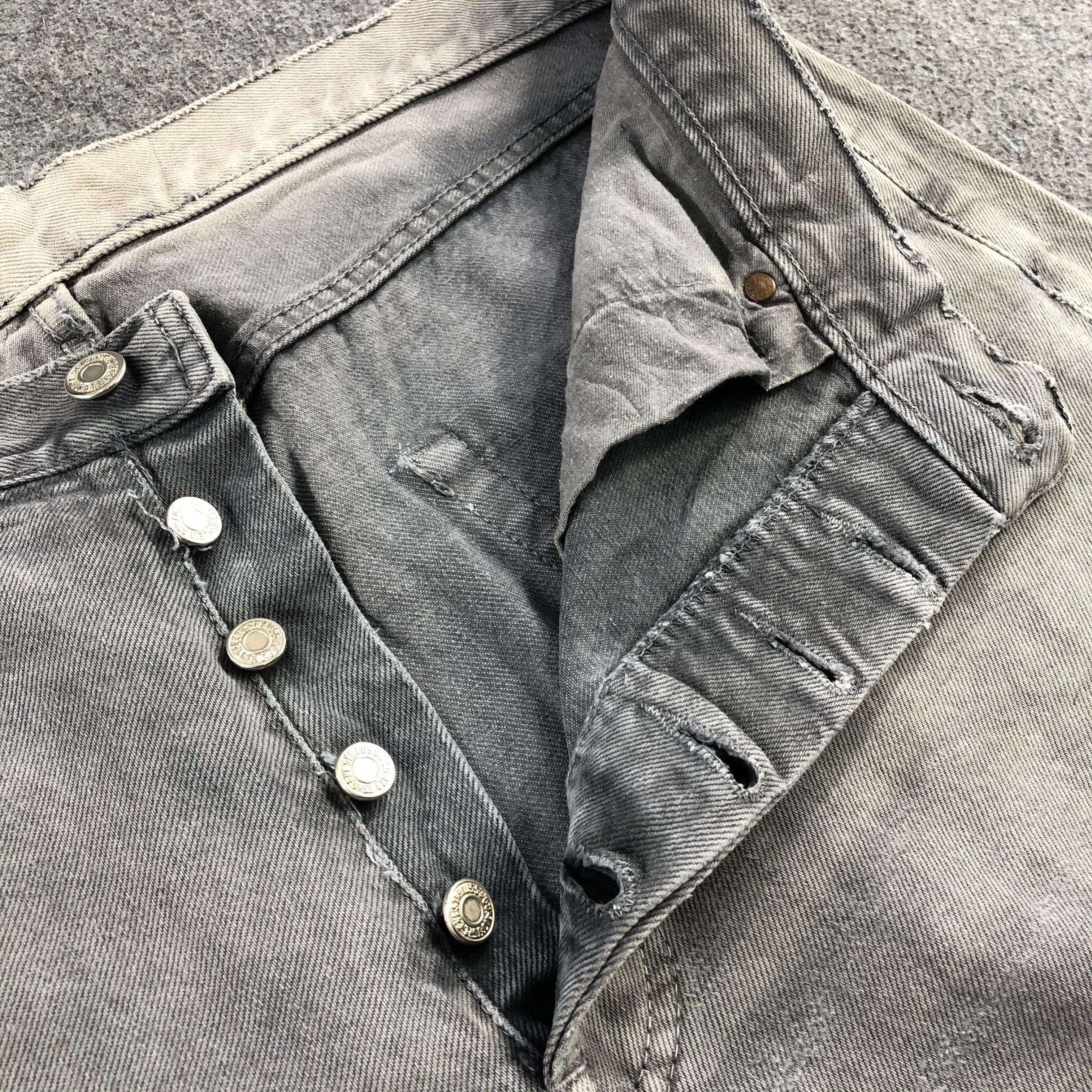 Levi's Vintage 90s Levis 501 Earth Tone Jeans-J1562 Size US 37 - 10 Thumbnail