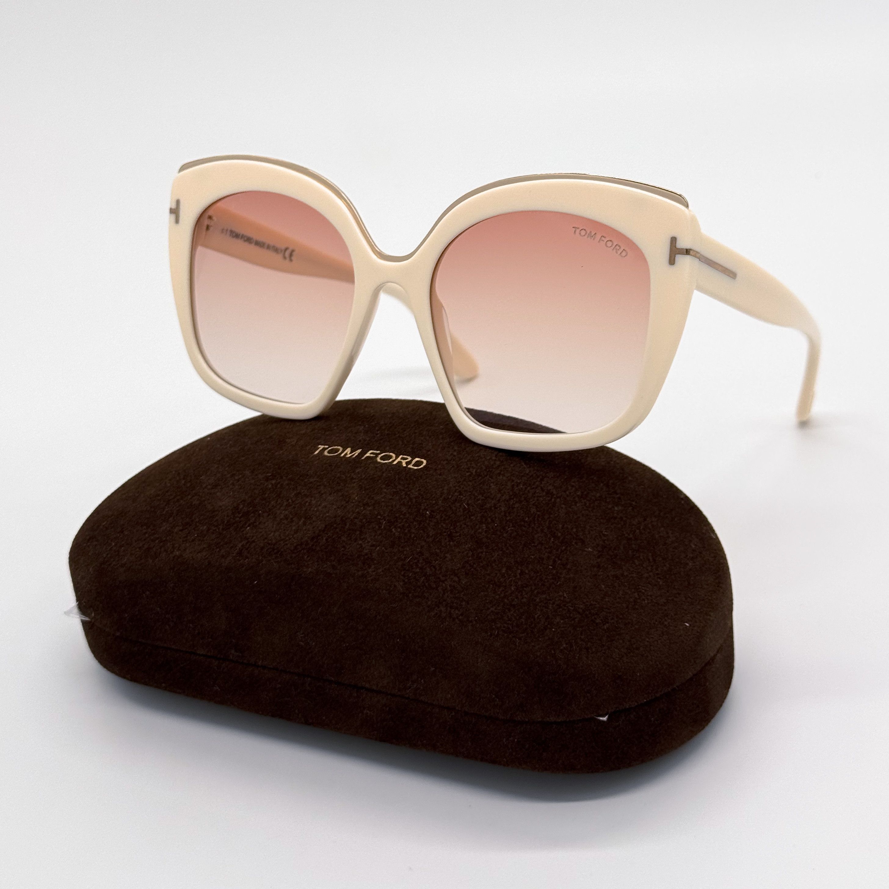 Tom Ford NEW Tom Ford FT0944 - 01G Chantalle 55mm Gradient  display picture 3