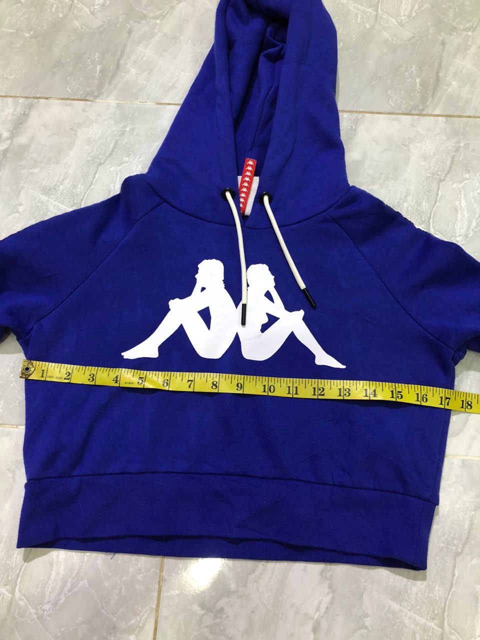 Kappa Fall/Winter 2019 Kappa LA Berry Cropped Hoodie Size XS / US 0-2 / IT 36-38 - 11 Thumbnail