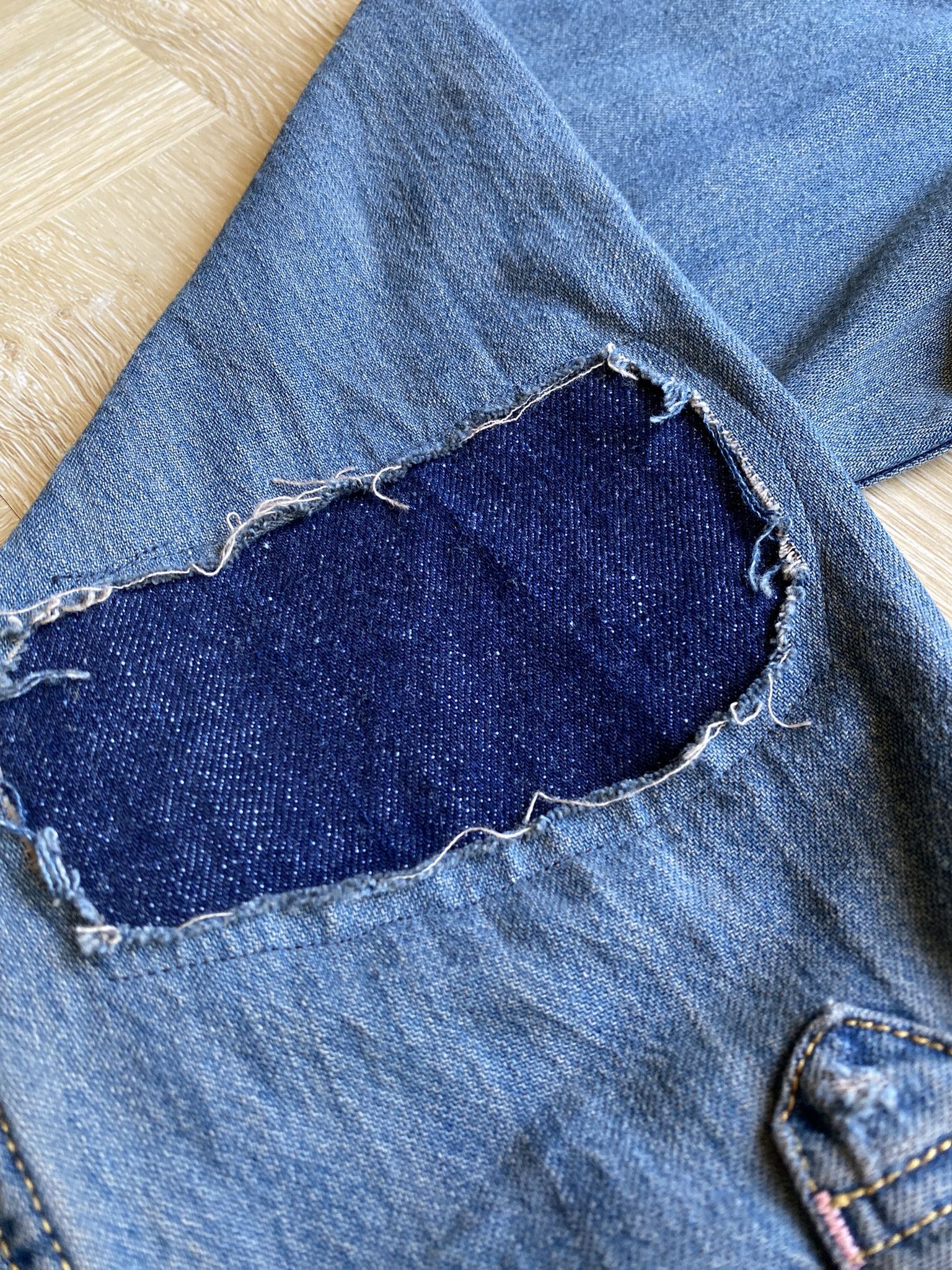 Acne Studios Western Shirt - Worn Clay Blue Denim Size US M / EU 48-50 / 2 - 11 Thumbnail