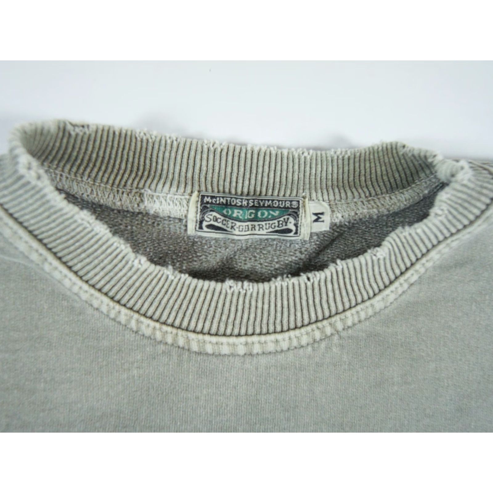 Vintage VINTAGE McIntosh Seymour Men's Sweatshirt Crew Neck Fleece Green All Seasons Medium Size US M / EU 48-50 / 2 - 2 Thumbnail
