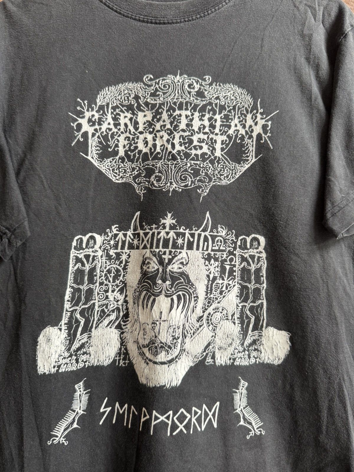 Band Tees 90s Carpathian Forest Black Metal Band Tshirt Size US M / EU 48-50 / 2 - 2 Thumbnail