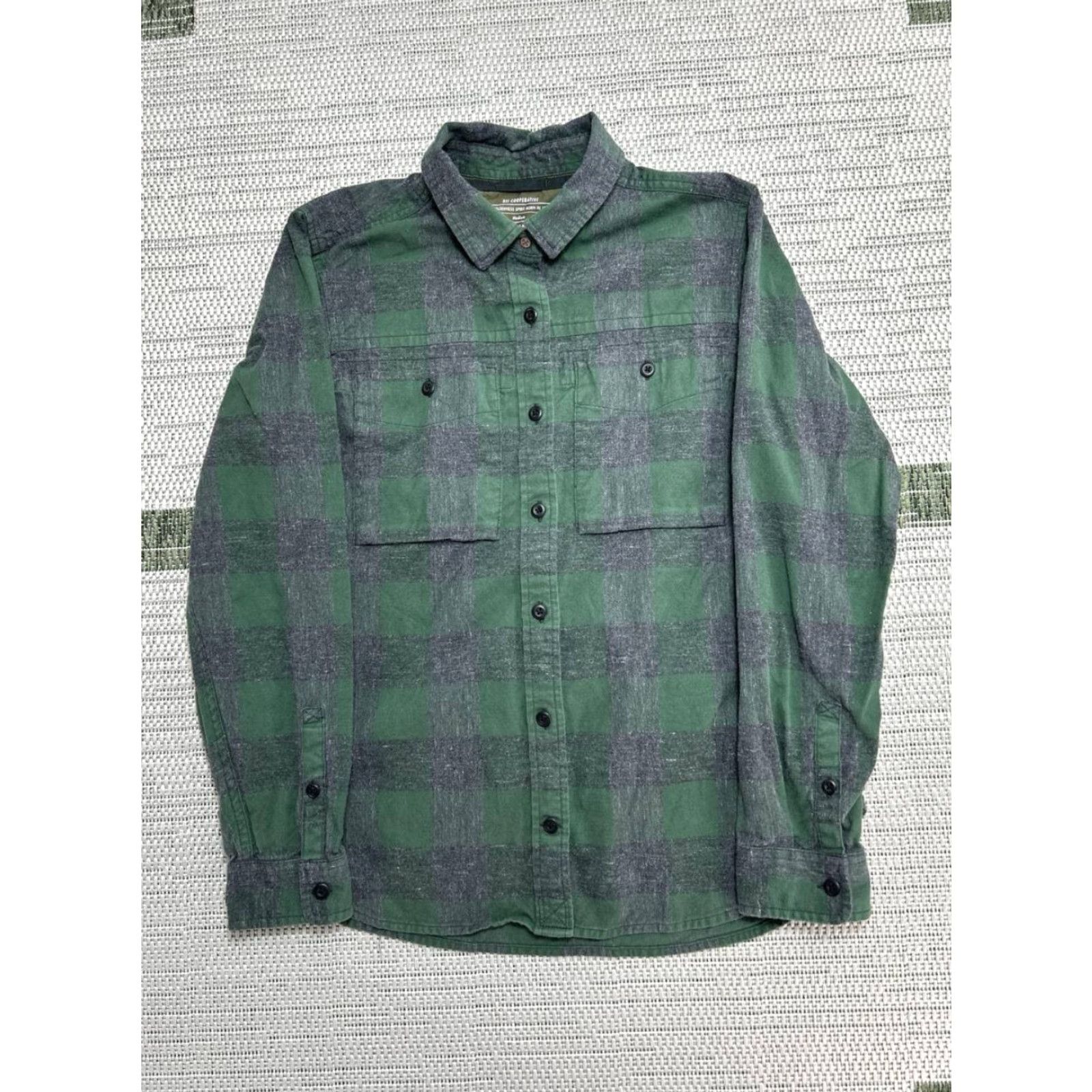 Vintage REI Cooperative Campwell Flannel Shirt Mens M Multi Plaid Cotton Button Up Size US M / EU 48-50 / 2 - 2 Thumbnail