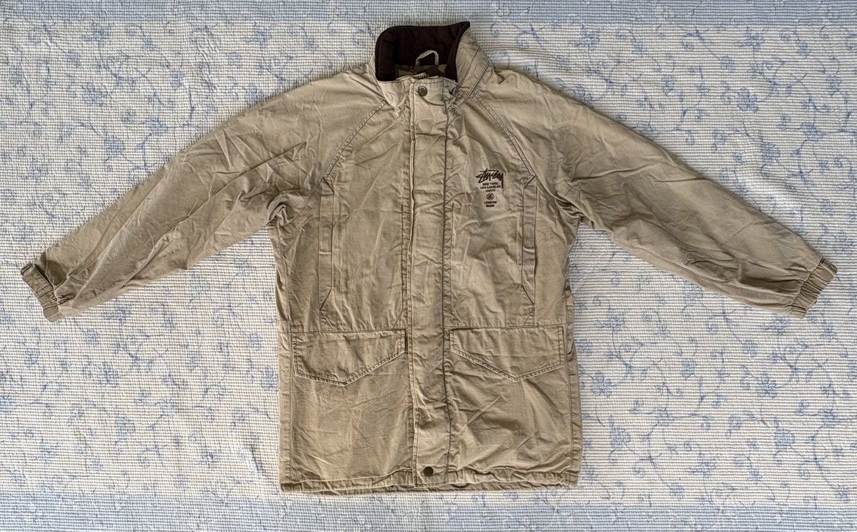 Stussy Stussy New York Tokyo Camouflage Inner Parka Jacket Size US S / EU 44-46 / 1 - 1 Thumbnail