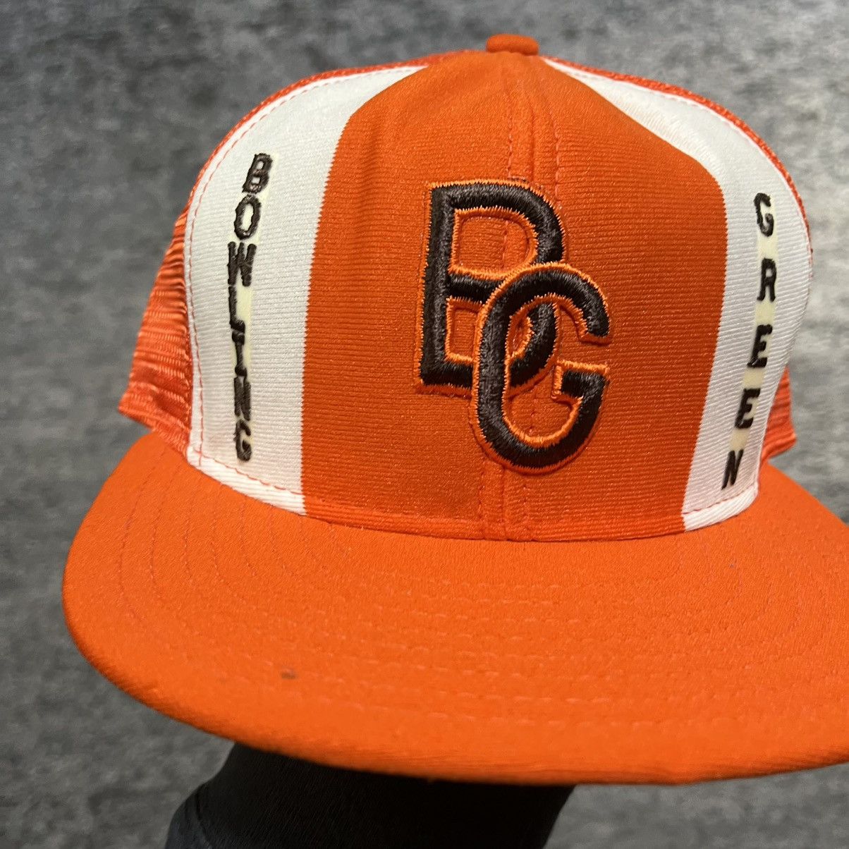 Vintage Vintage 90s Bowling Green Falcons Snapback Trucker Hat Size ONE SIZE - 2 Thumbnail