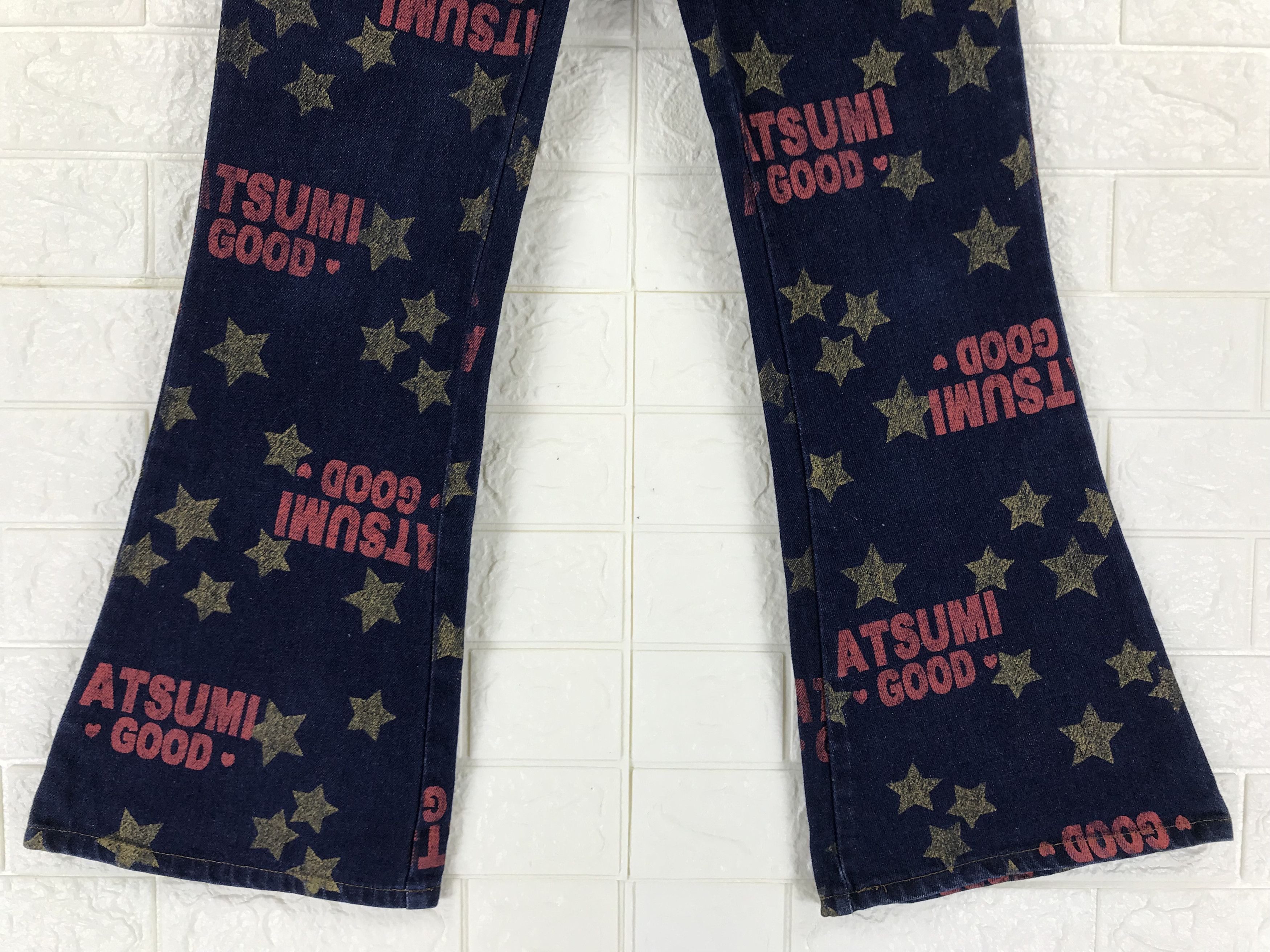 Hysteric Glamour Hysteric Glamour x Atsumi Good Over Printed Jeans Size 26" / US 2 / IT 38 - 4 Thumbnail