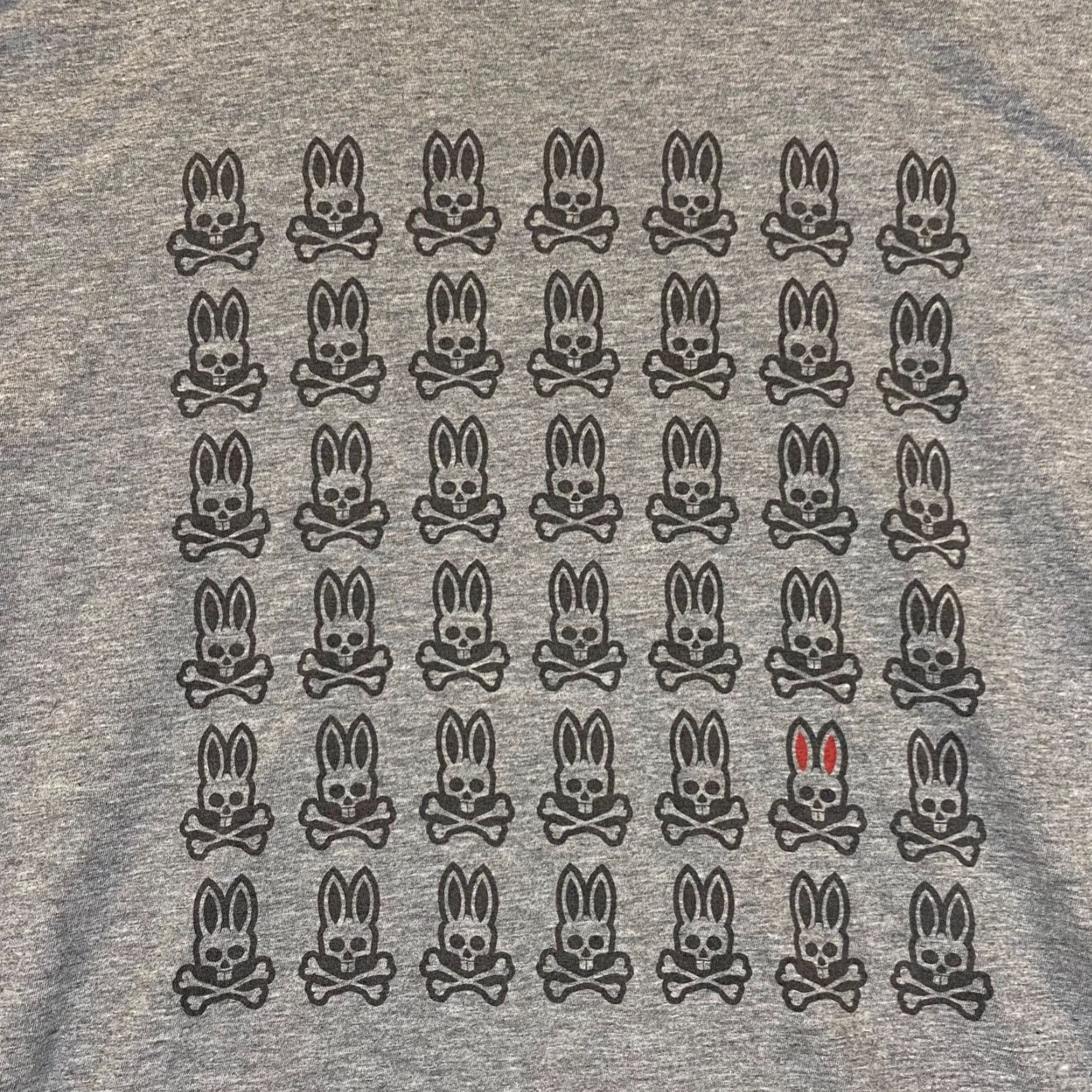 Psycho Bunny Psycho Bunny Shirt Mens L Gray Logo Tee Short Sleeve Peru Vintage No Size US L / EU 52-54 / 3 - 2 Thumbnail
