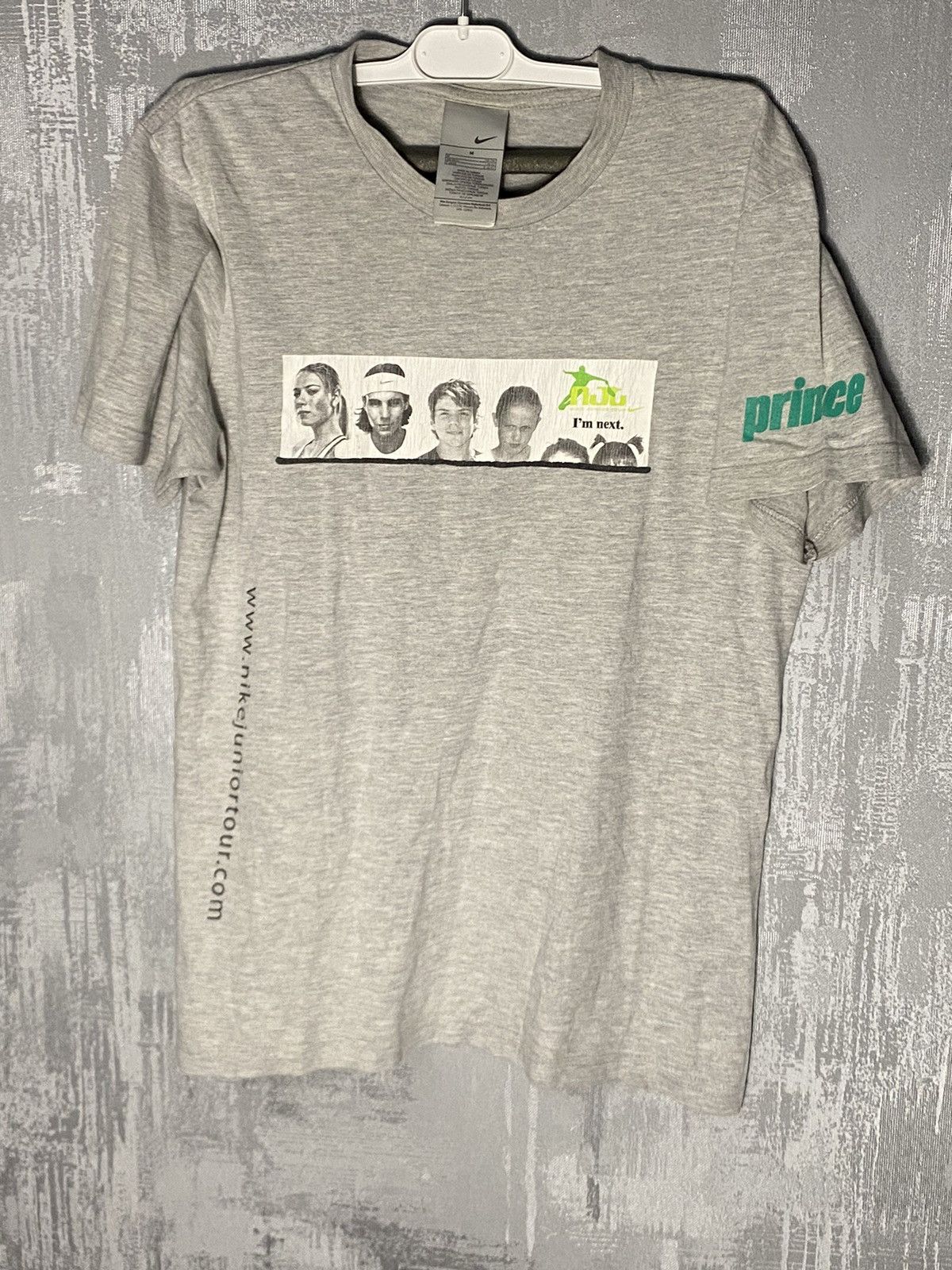 Nike × Vintage Vintage Nike Nadal T-shirt Challenge Hype Drill Size US M / EU 48-50 / 2 - 1 Thumbnail
