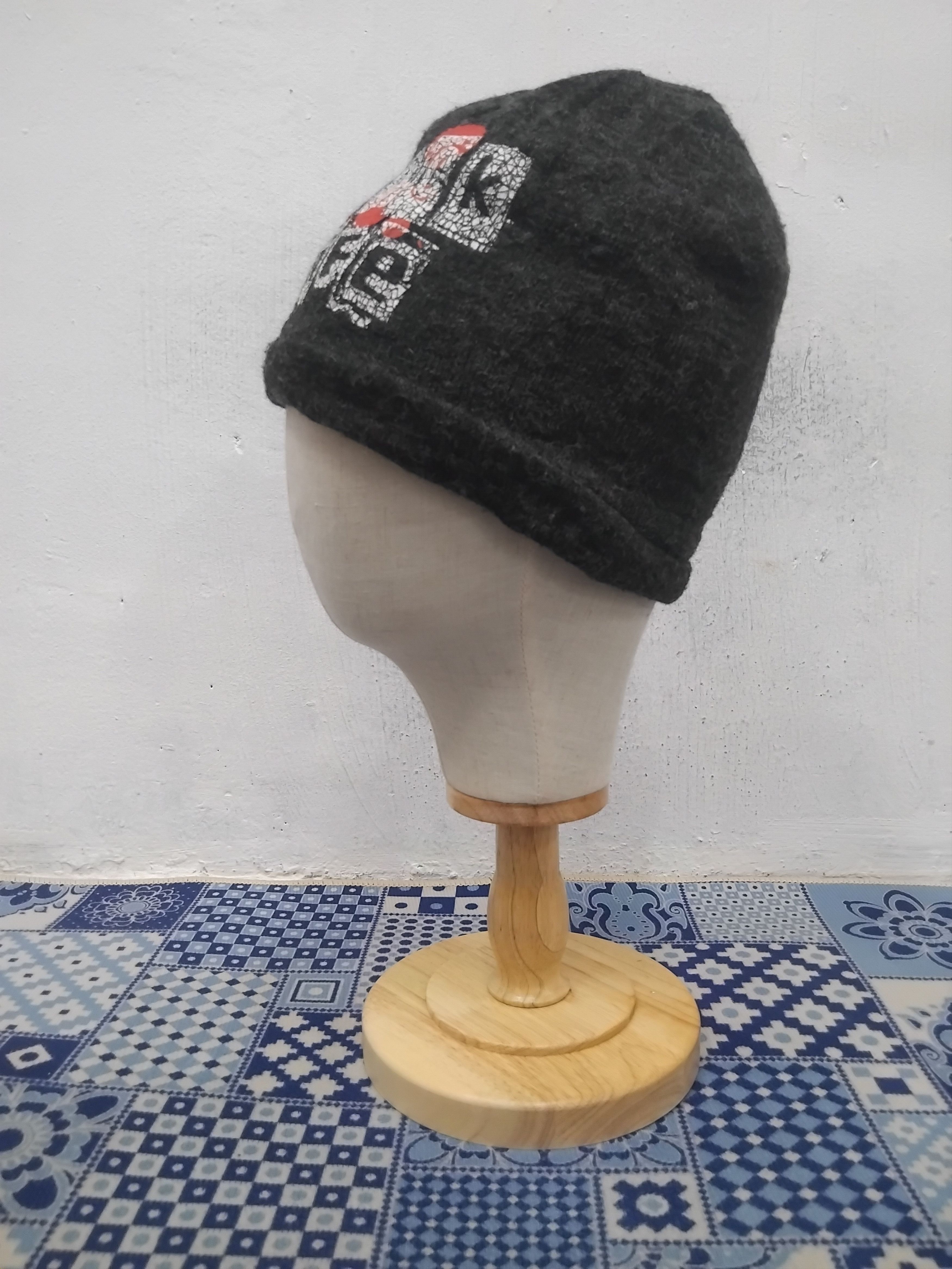 Japanese Brand Punk rock streetwear beanie hat Size ONE SIZE - 6 Thumbnail