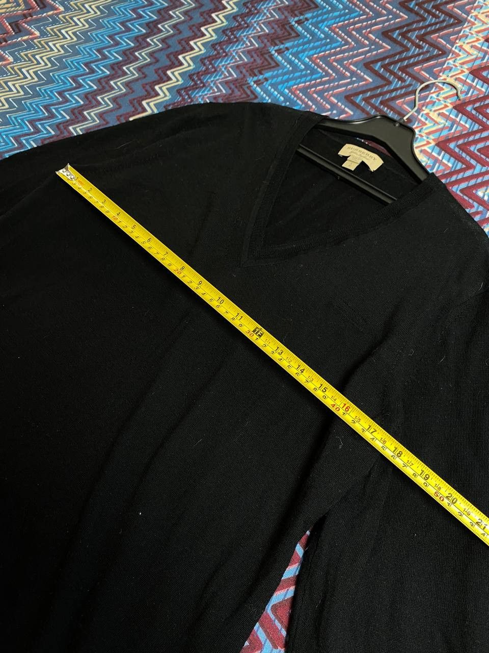 Burberry Y2K Vintage Streetwear black Long Sleeve Burberry Size US L / EU 52-54 / 3 - 11 Thumbnail