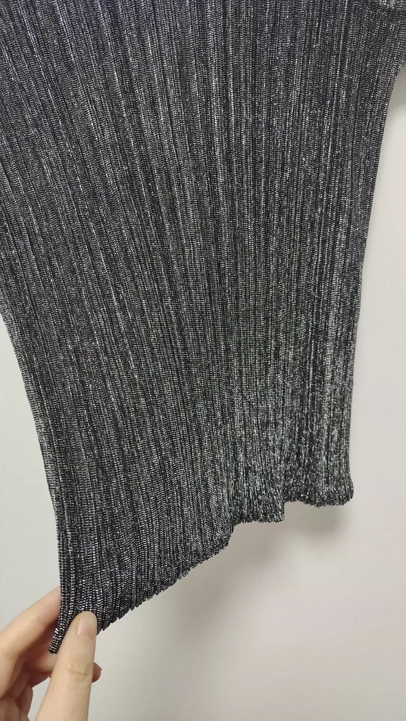 Issey Miyake Issey Miyake size:3 A vintage gold thread woven metallic l Size M / US 6-8 / IT 42-44 - 2 Thumbnail