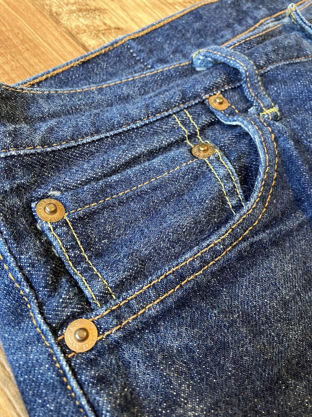 Japanese Brand WESTRIDE 1965ET W31 x L33 Japanese Selvedge Denim Size US 31 - 8 Thumbnail