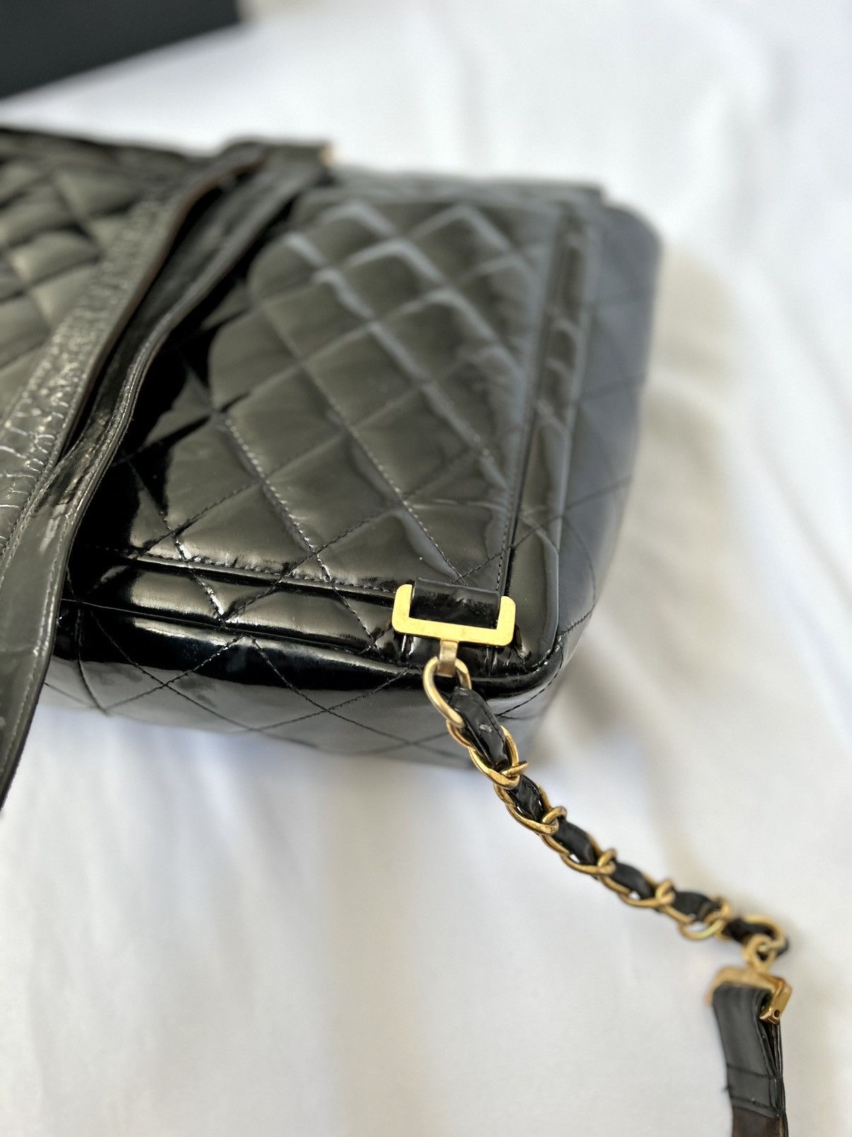 Chanel Chanel Patent Leather Backpack Size ONE SIZE - 24 Thumbnail