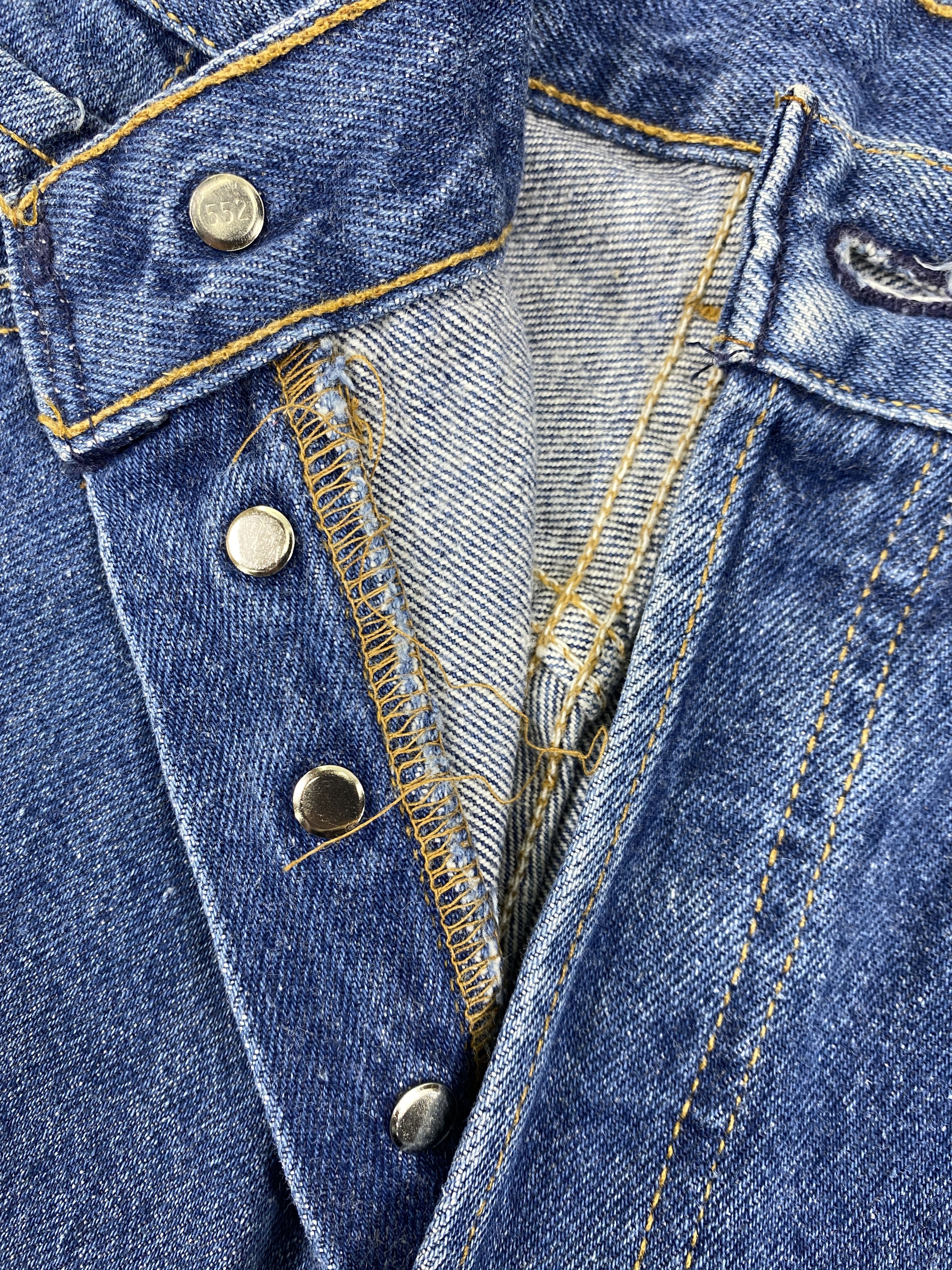 Levi's Blue Vintage Levi's 501 USA Jeans 30x29.5 - JN3598 Size US 30 / EU 46 - 7 Thumbnail