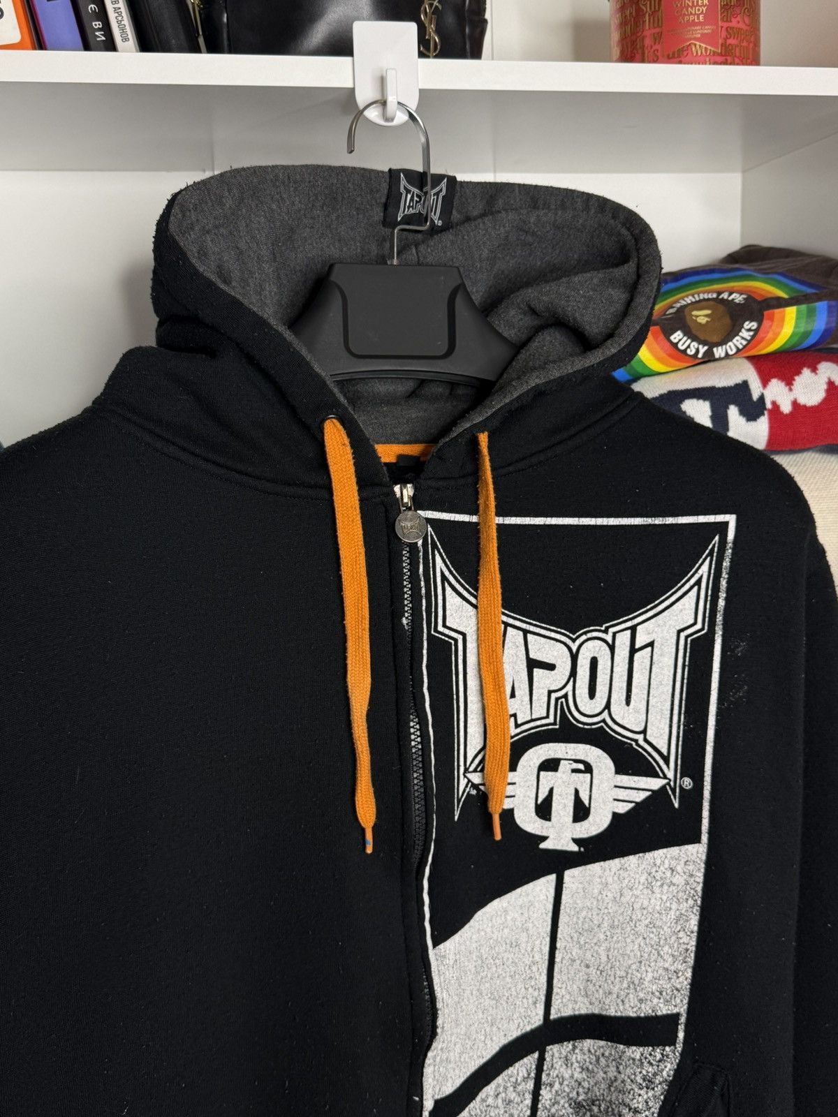 Tapout Vintage Tapout Combat Y2K Zip hoodie size L Size US L / EU 52-54 / 3 - 3 Thumbnail