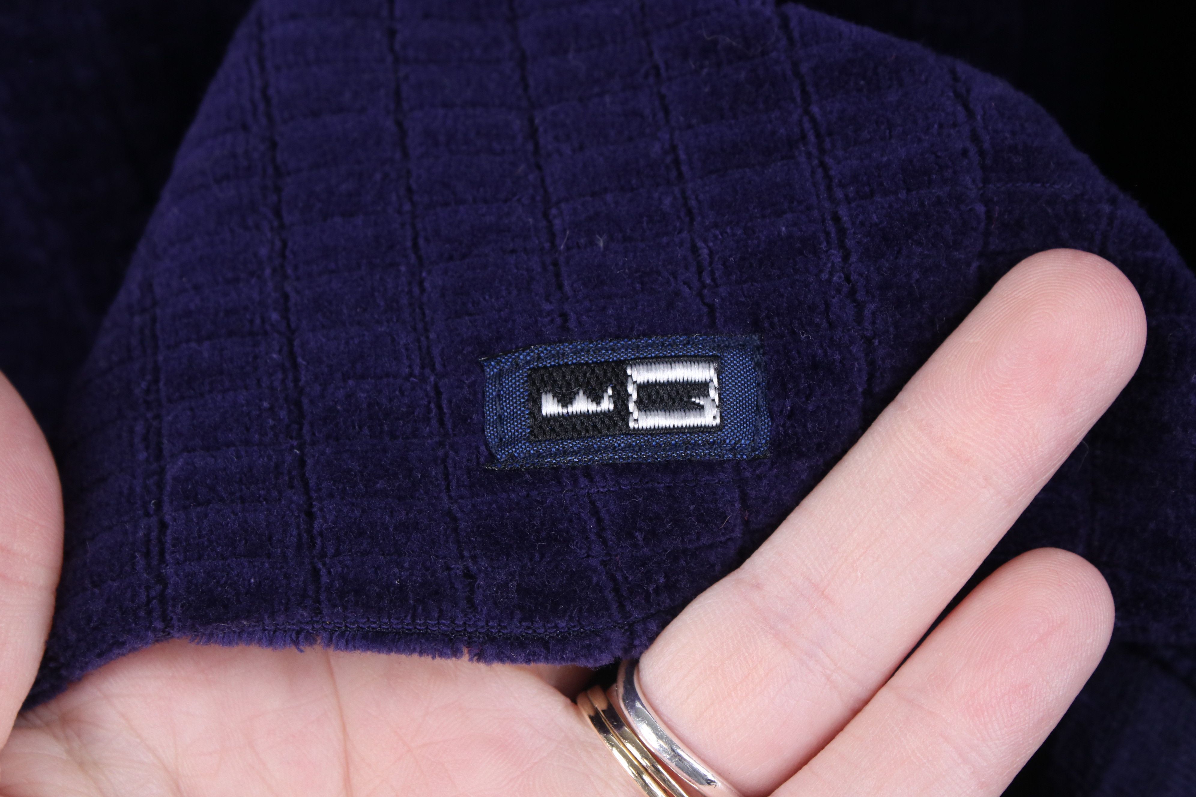 Vintage Vintage 90s Y2K Streetwear Velour 1/4 Zip Long Sleeve Polo Size US M / EU 48-50 / 2 - 4 Thumbnail