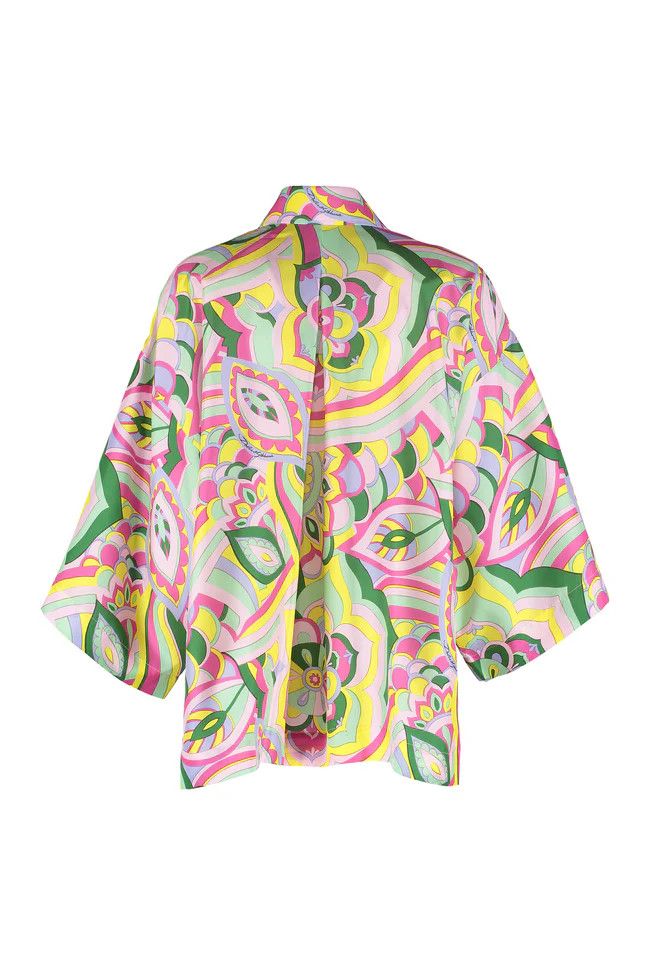 Dolce & Gabbana o1y0925 Patterned Shirt in Multicolor Size XS / US 0-2 / IT 36-38 - 2 Thumbnail