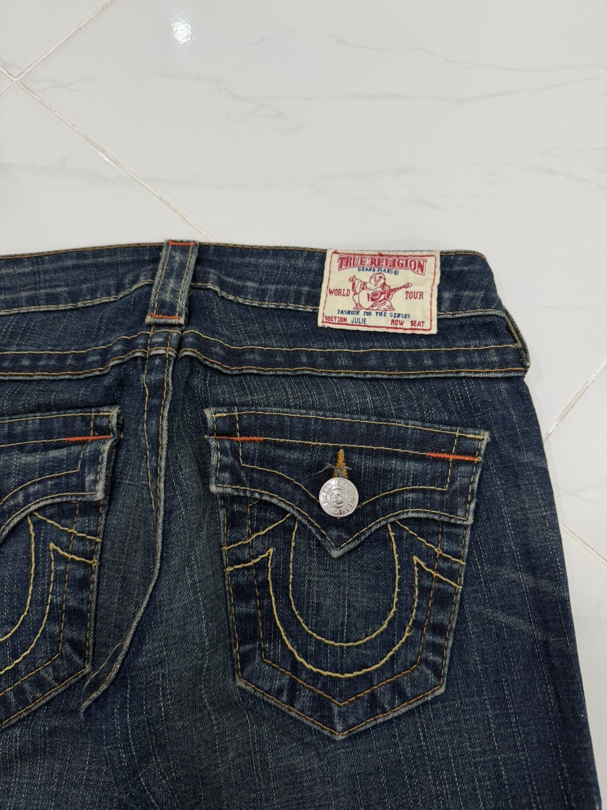 True Religion SUPER RARE‼️VINTAGE True Religion Skinny Jeans Seditionaries Size 24" / US 00 / IT 34 - 13 Thumbnail