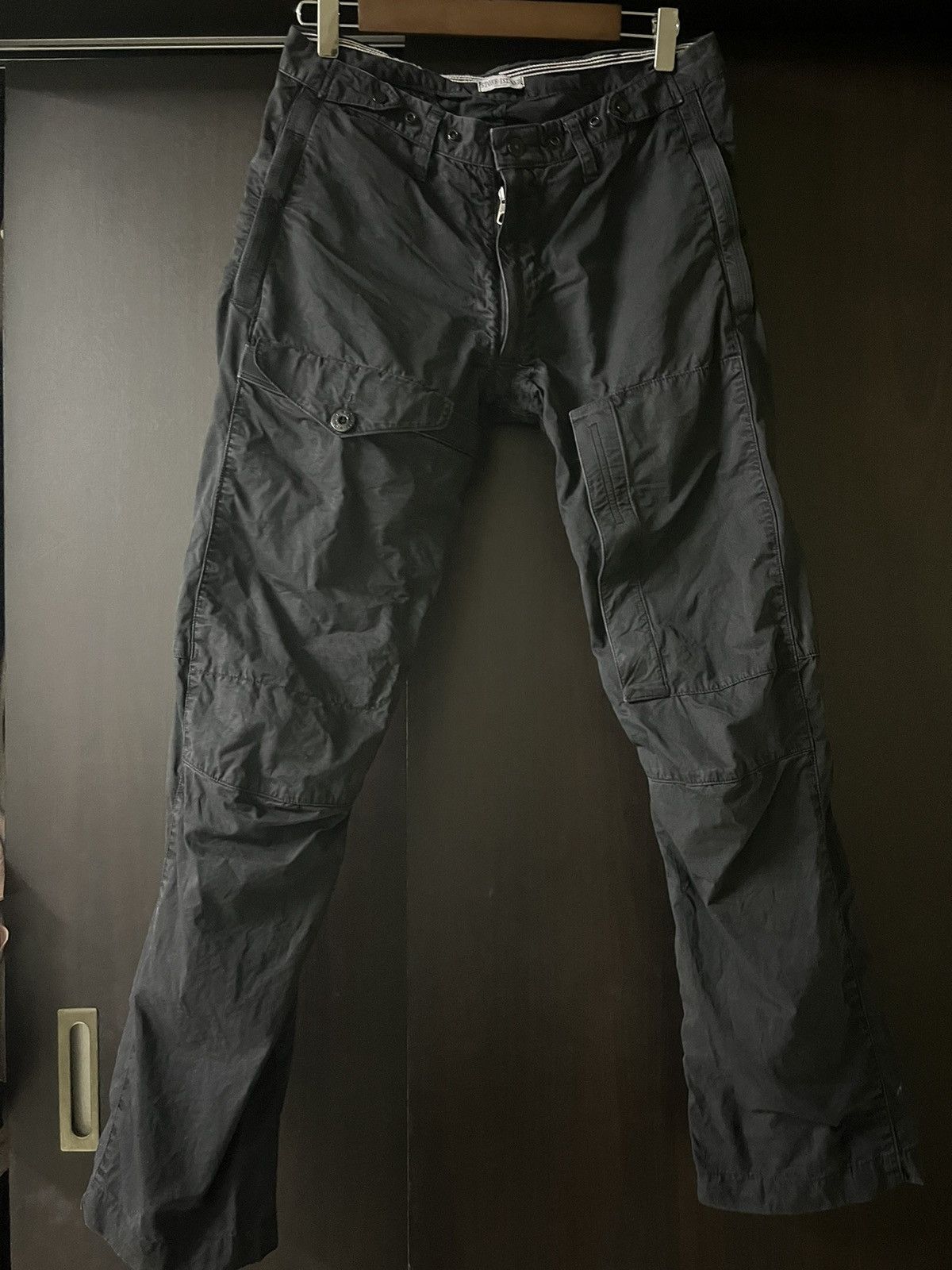 Japanese Brand × Stone Island × Vintage Stone island spring summer 2006 trousers Size US 32 / EU 48 - 1 Thumbnail