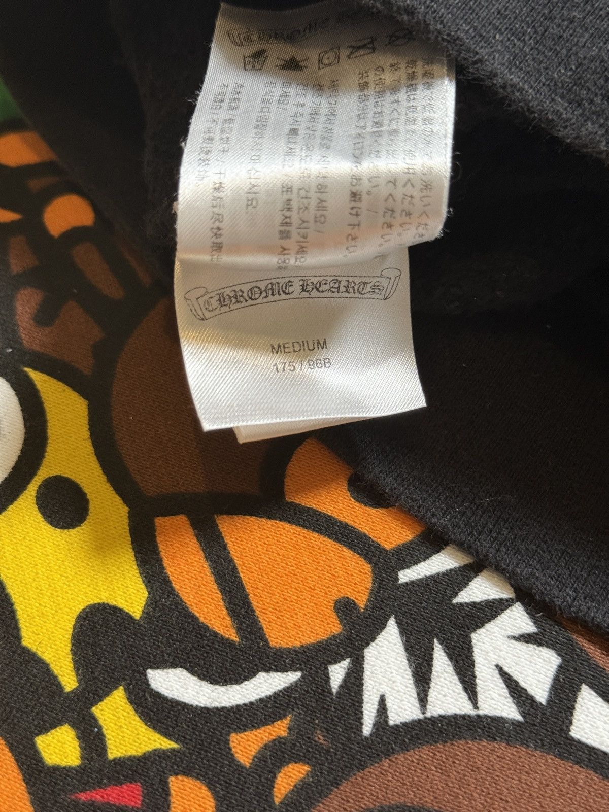 Chrome Hearts Chrome Hearts Black Vertical Script Pullover Hoodie Size US M / EU 48-50 / 2 - 10 Thumbnail