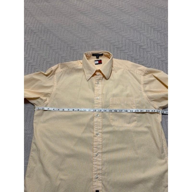 Tommy Hilfiger Tommy Hilfiger yellow striped button down size 16 Size US L / EU 52-54 / 3 - 6 Thumbnail